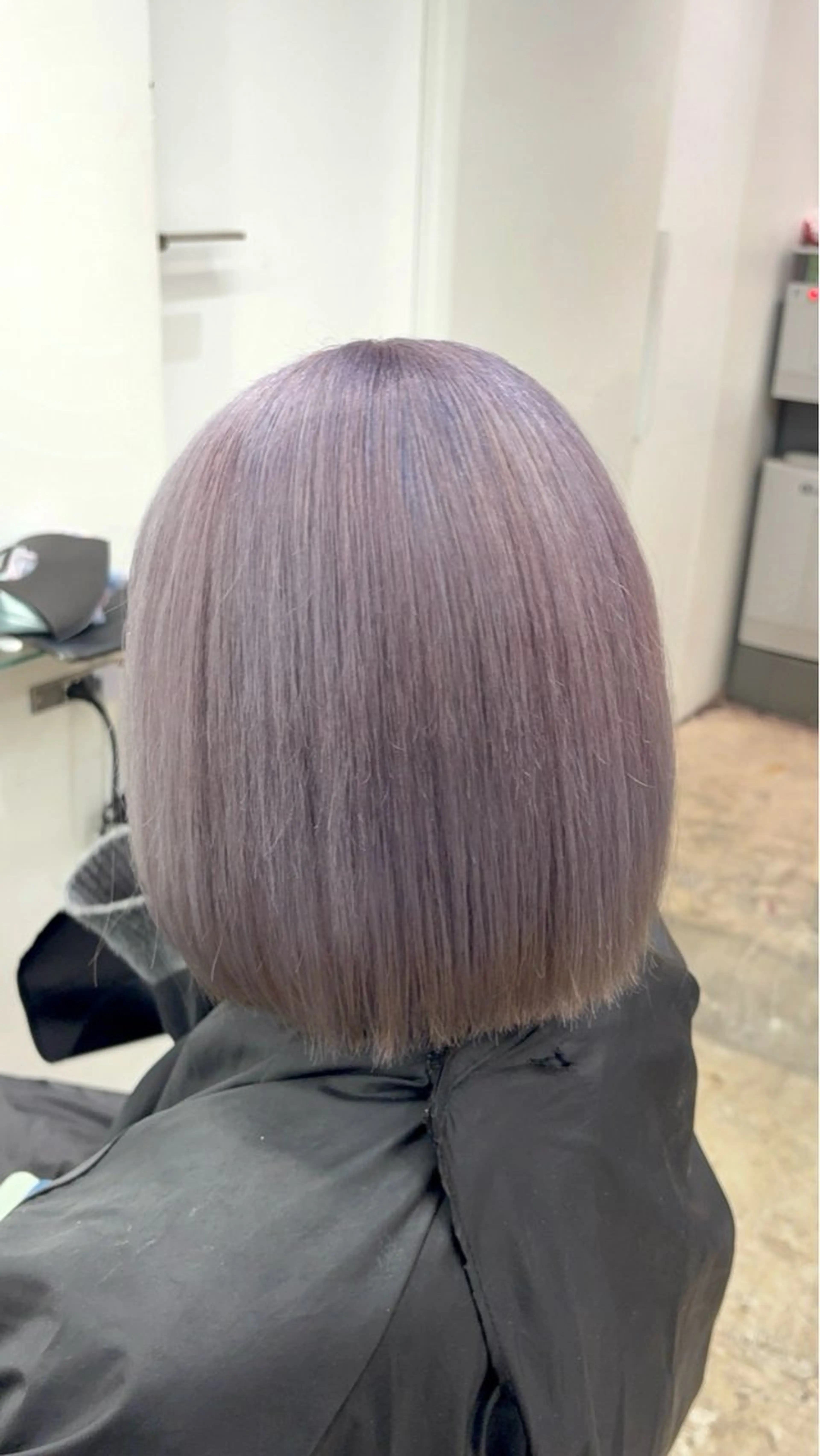 ミディアム カラー ブリーチ ケアブリーチ 顔周りカット トリートメント ヘアカラー 渋谷ハイトーン/ まぉまぉのヘアスタイル