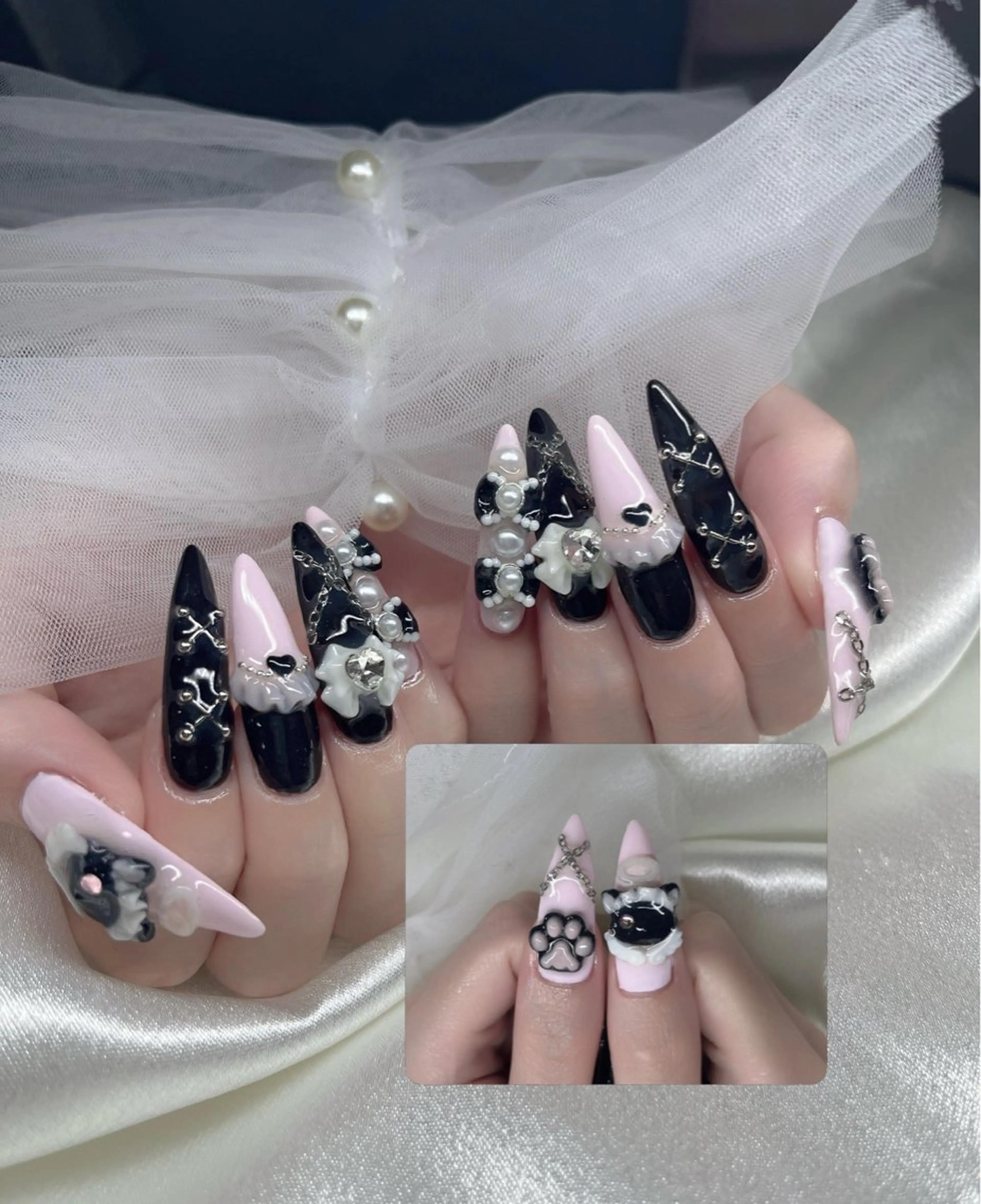 ネイル ネイルチップ ハンドネイル YOLO NAILのネイルデザイン
