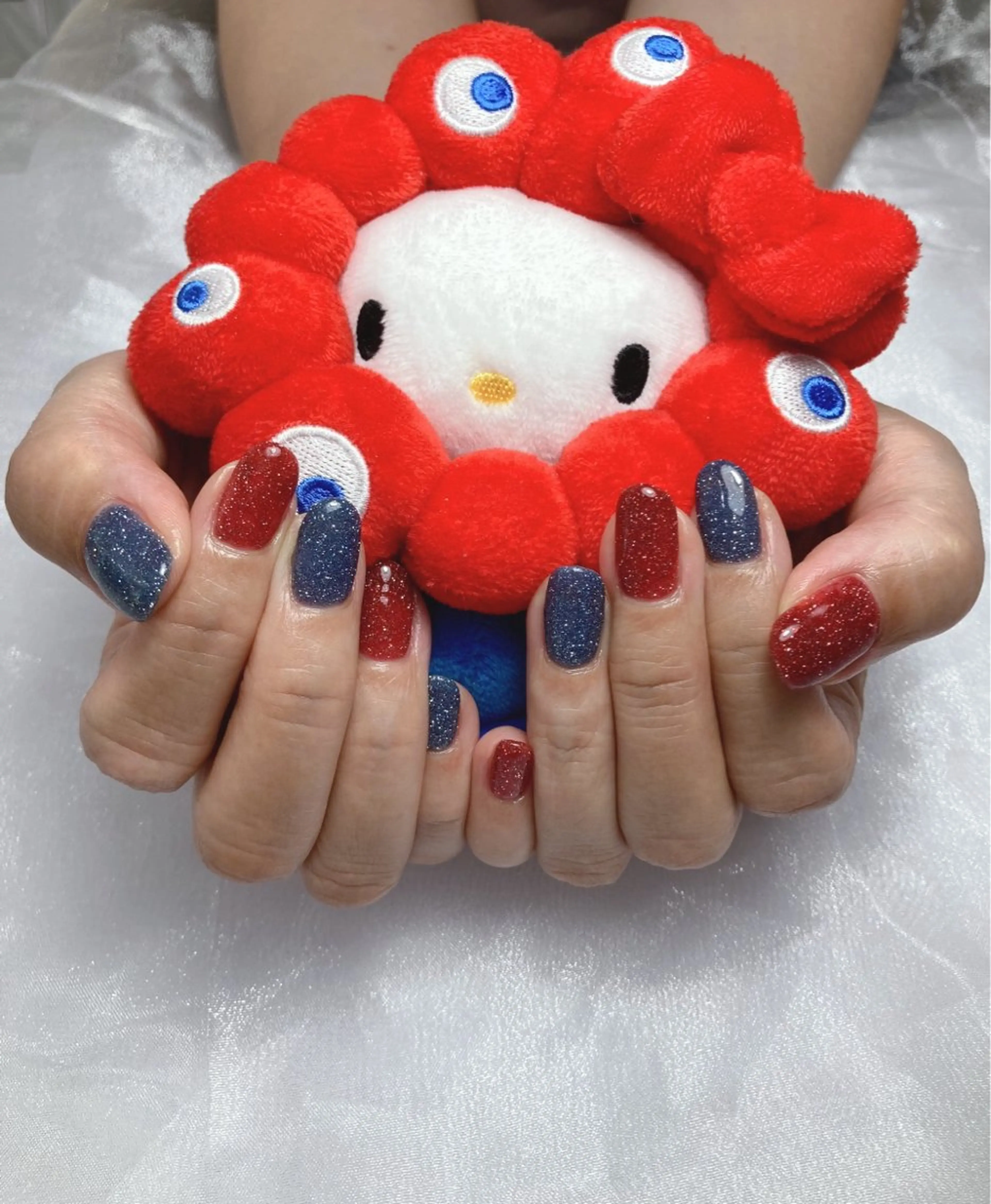 ネイル ハンドネイル eggplant レイカのネイルデザイン