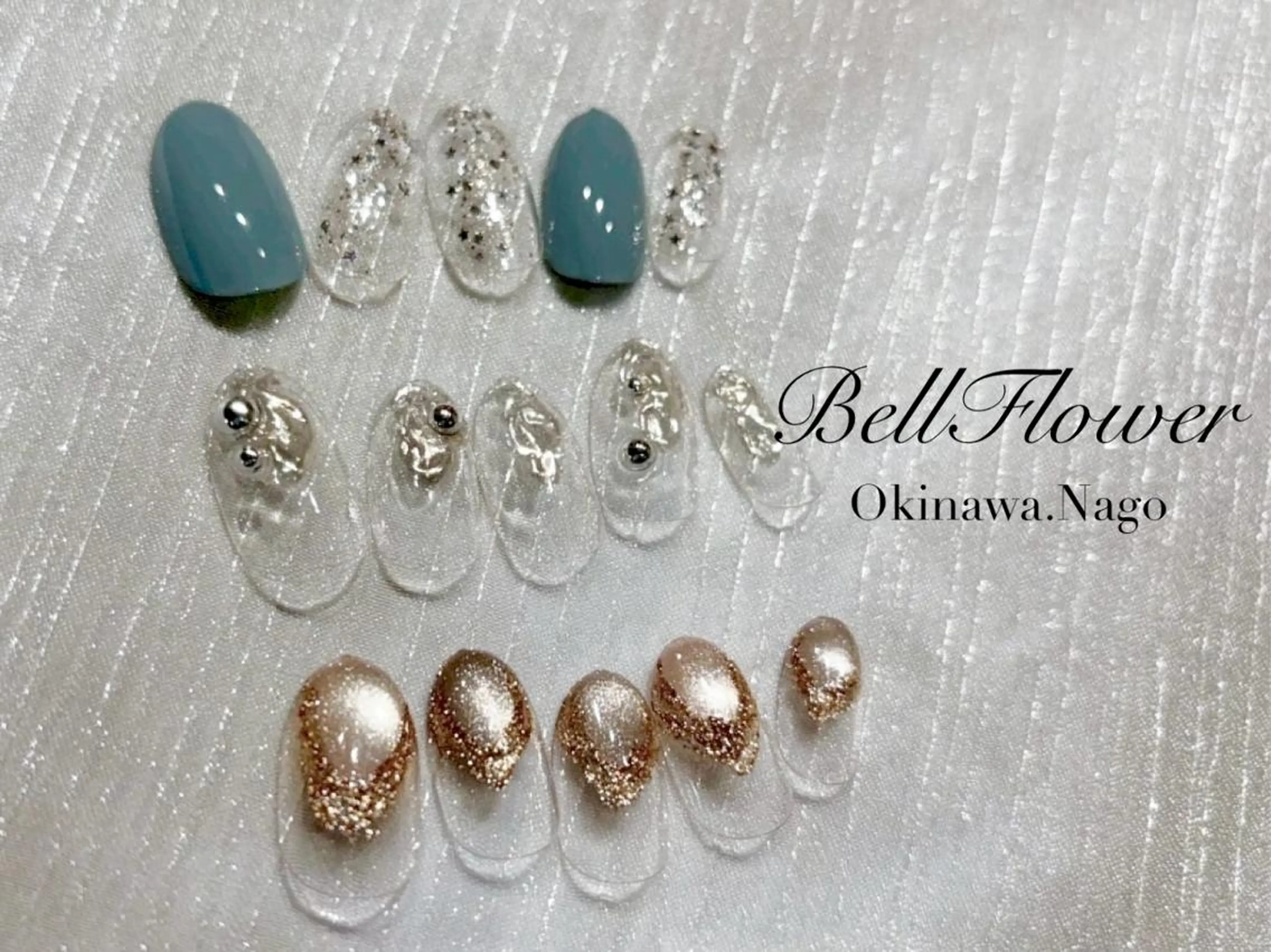 ネイル ハンドネイル BellFlower 名護　Kyokoのネイルデザイン