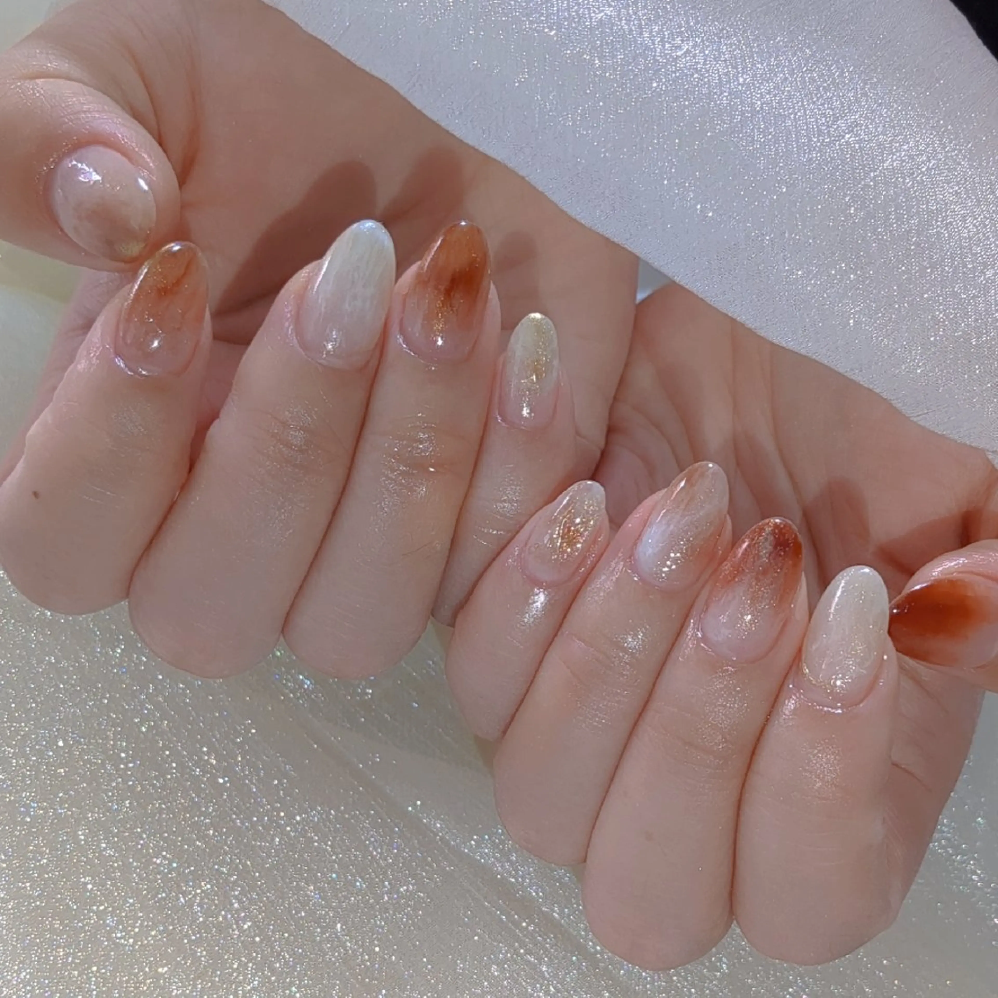 ネイル ハンドネイル 横浜市中区曙町 E·U·Bネイルのネイルデザイン