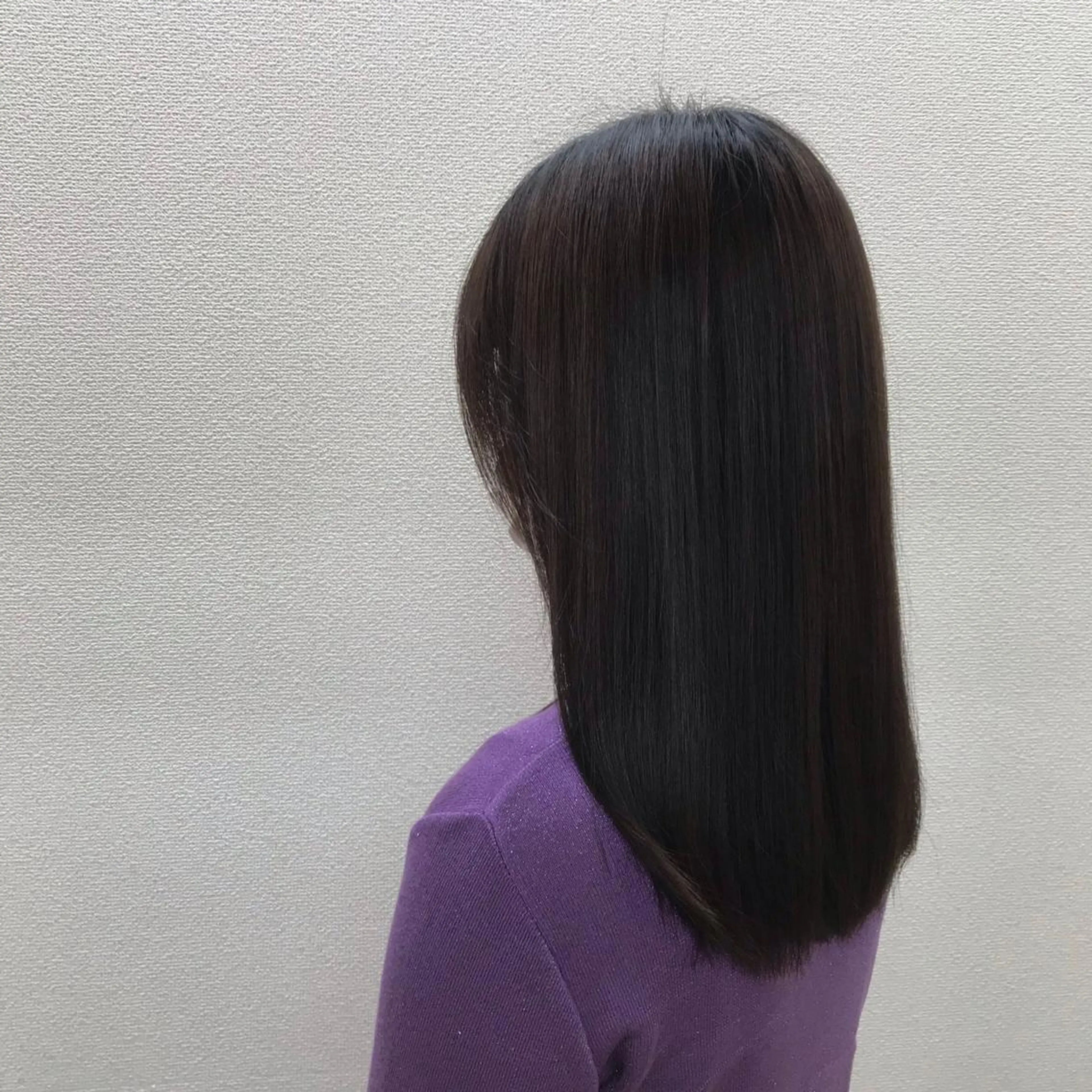 セミロング もりたみかこ 美容師お休み中のヘアスタイル