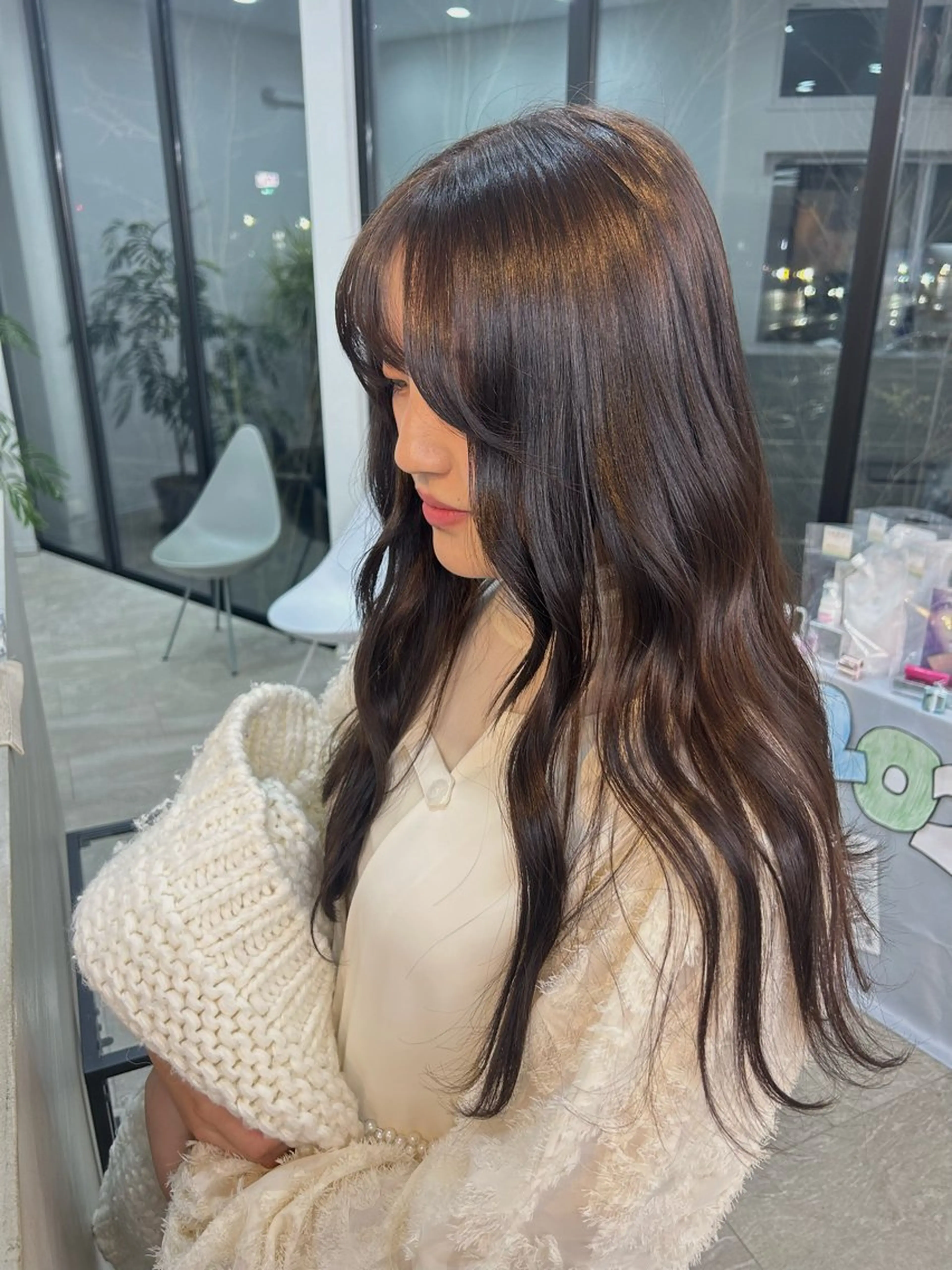 超高濃度水素ケアカラー＋質感UPトリートメント《ホームケア付き》🤎（土日祝＋660円）の写真