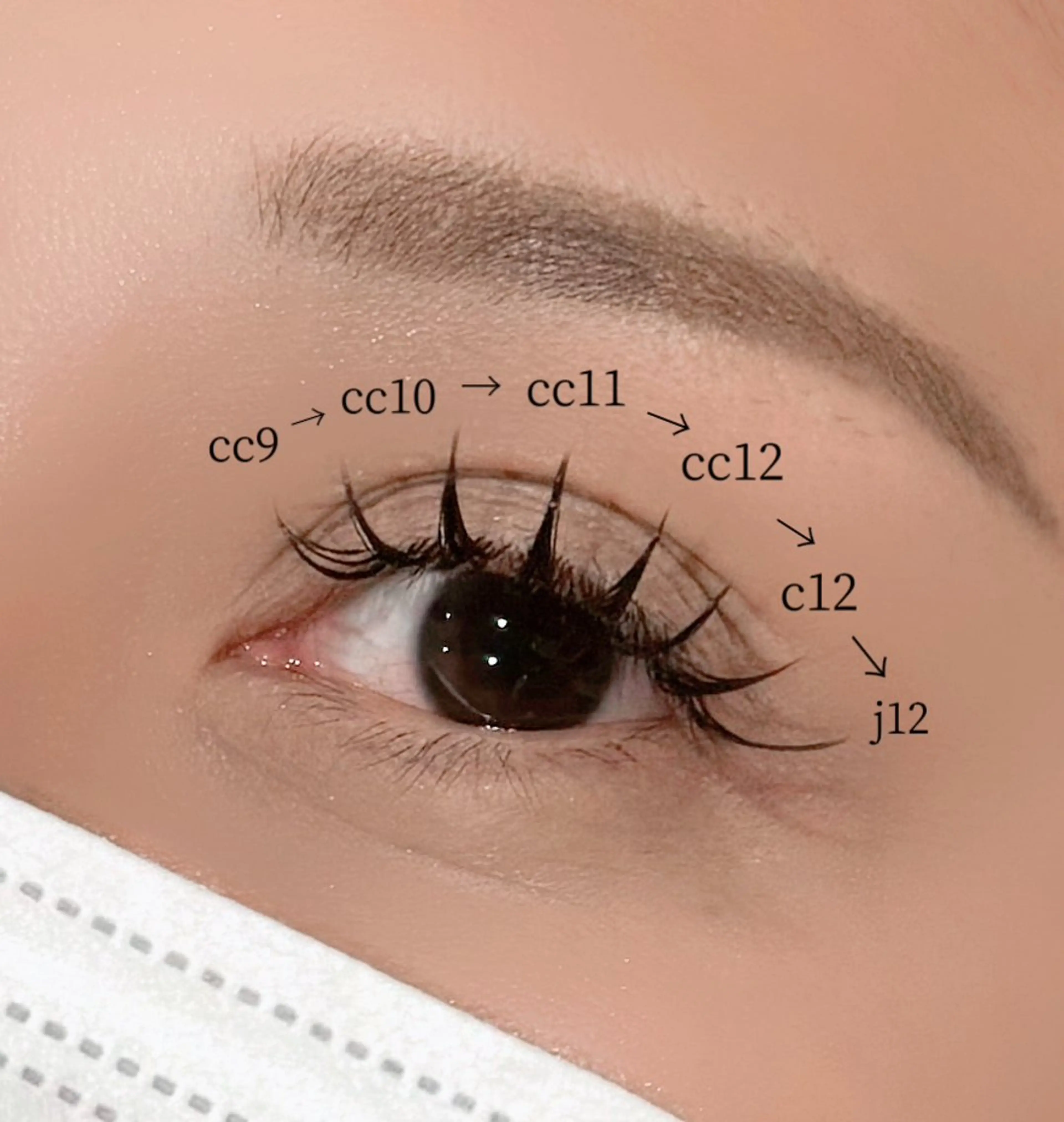 マツエク・マツパ eni. ながよしのマツエク・マツパデザイン