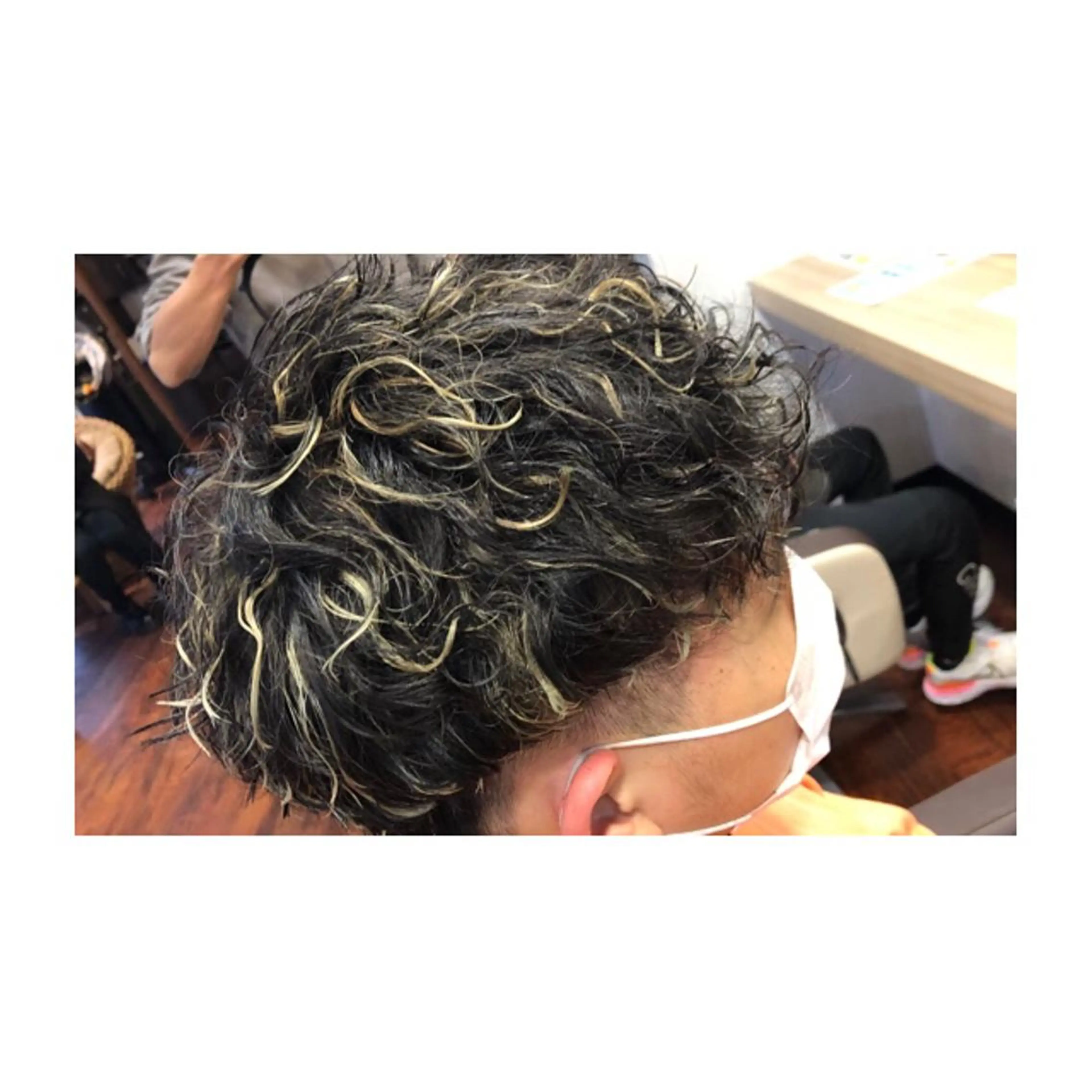 パーマ メンズ 玉田 夕貴のヘアスタイル