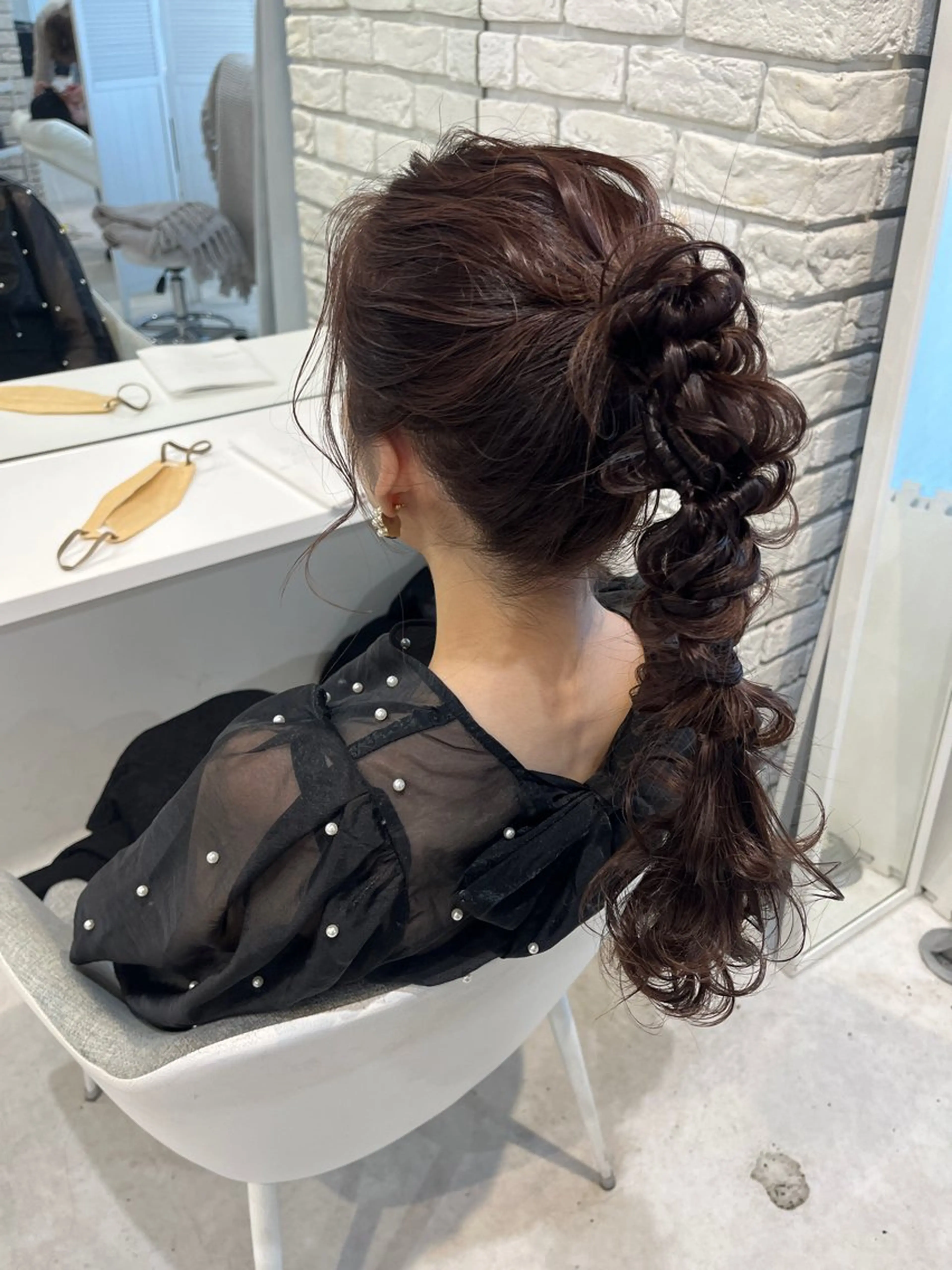 ロング ヘアアレンジ tomida yukiの眉毛・アイブロウイメージ