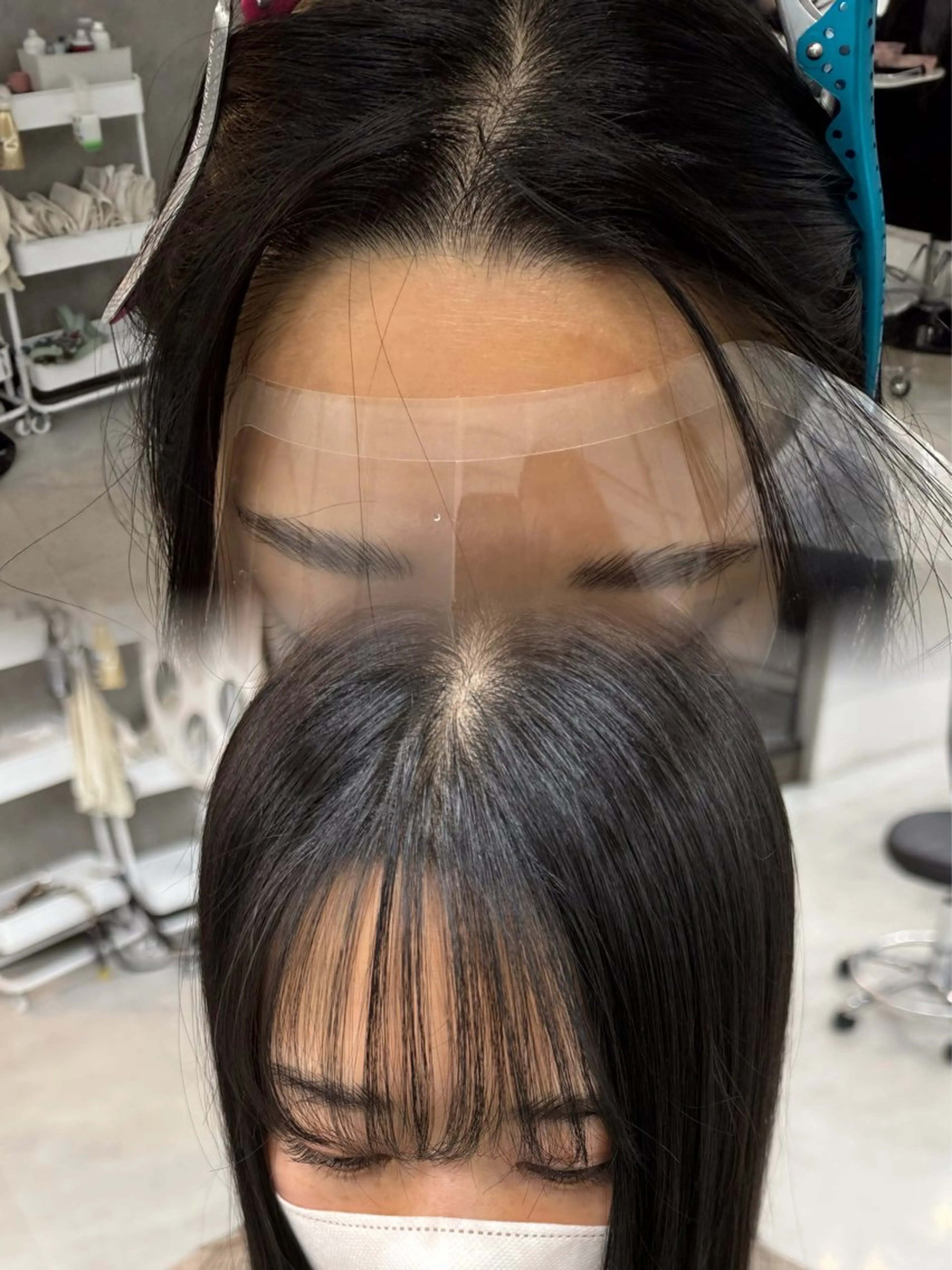 ミディアム カット パーマ MAHO/透明感カラ ー/髪質改善🍒のヘアスタイル