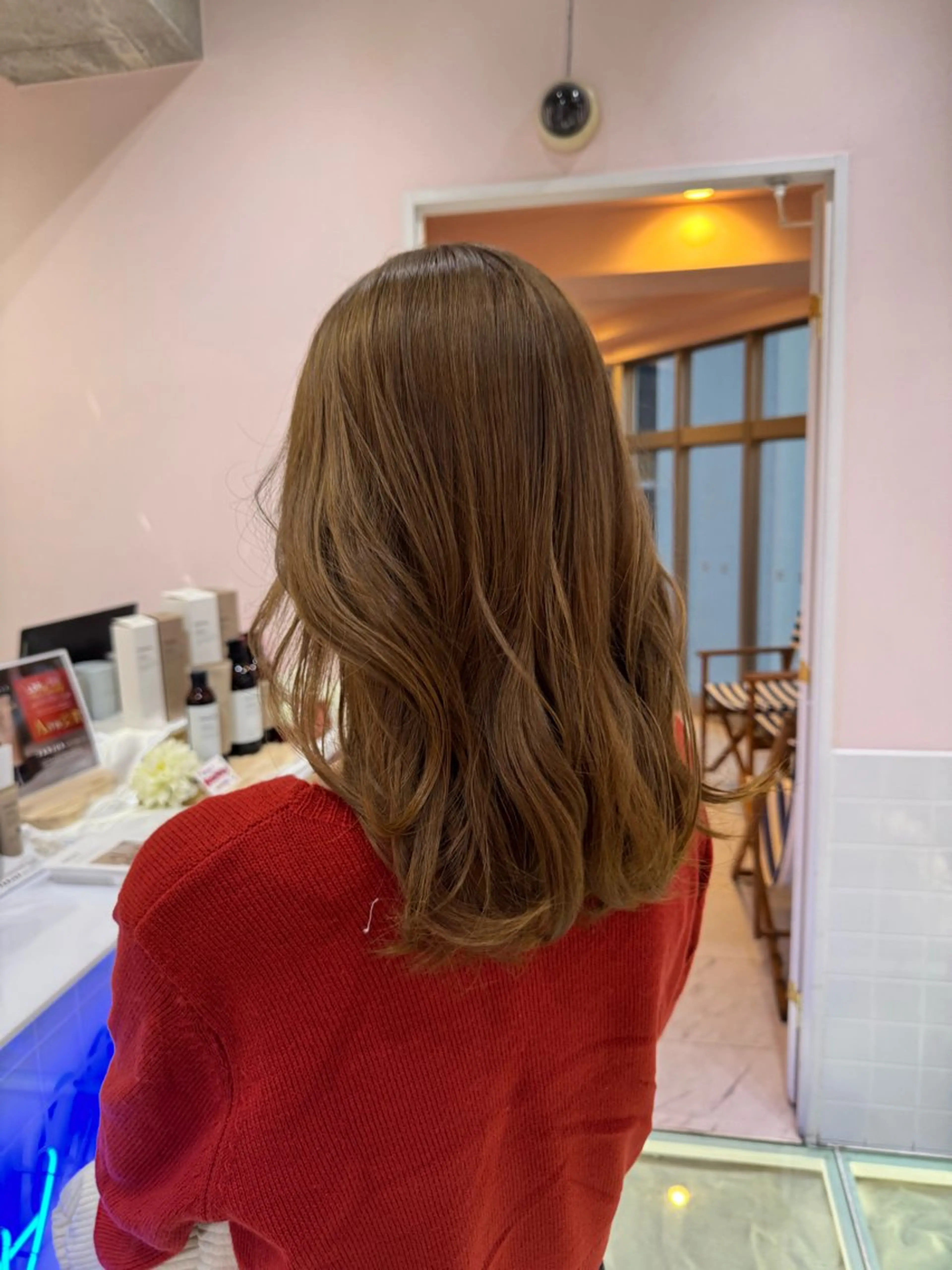 ミディアム カラー ヘアカラー トリートメント 高発色/デザイン ☀️toku☀️のヘアスタイル