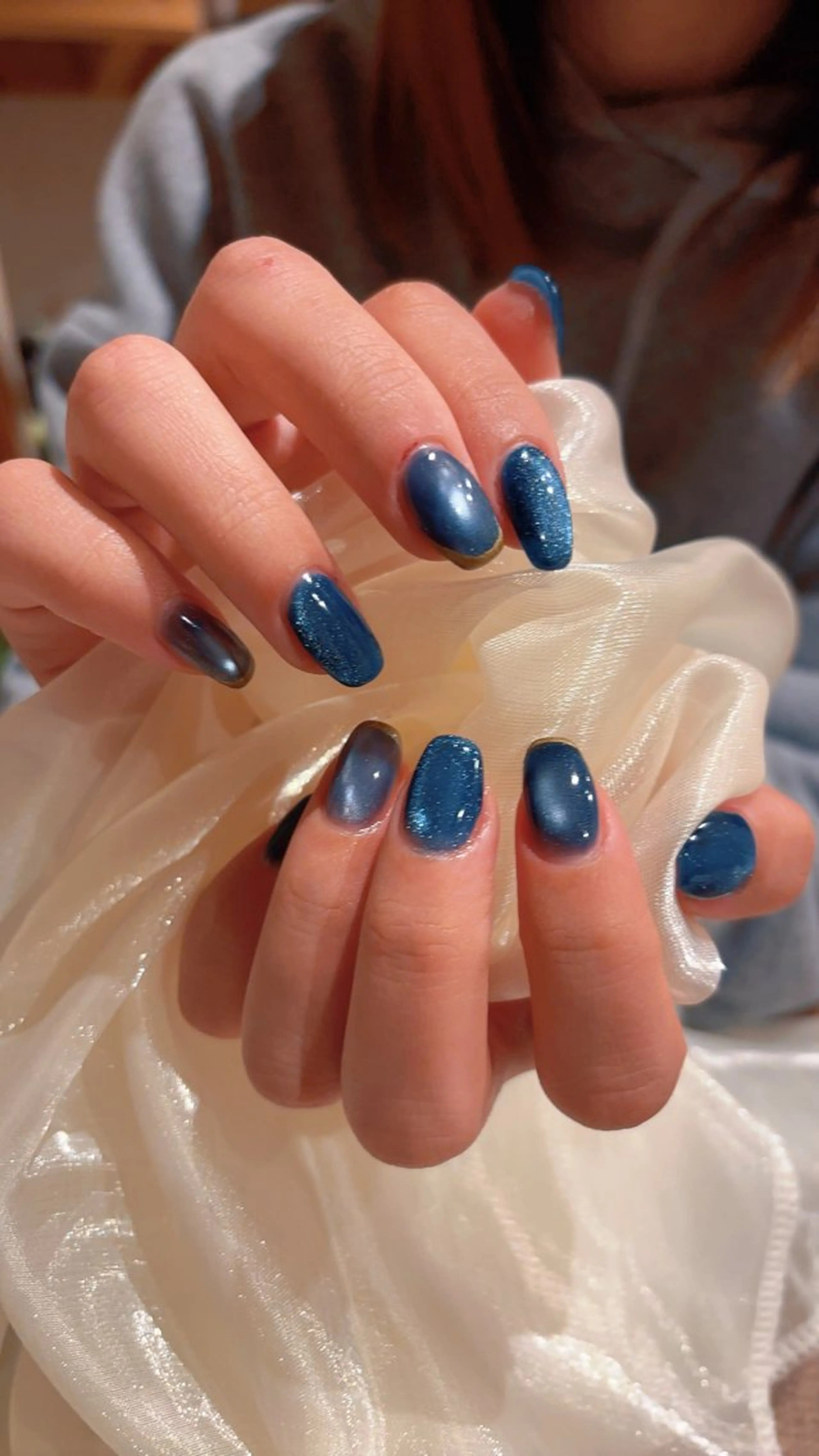 ネイル マグネットネイル Shadow nailのネイルデザイン