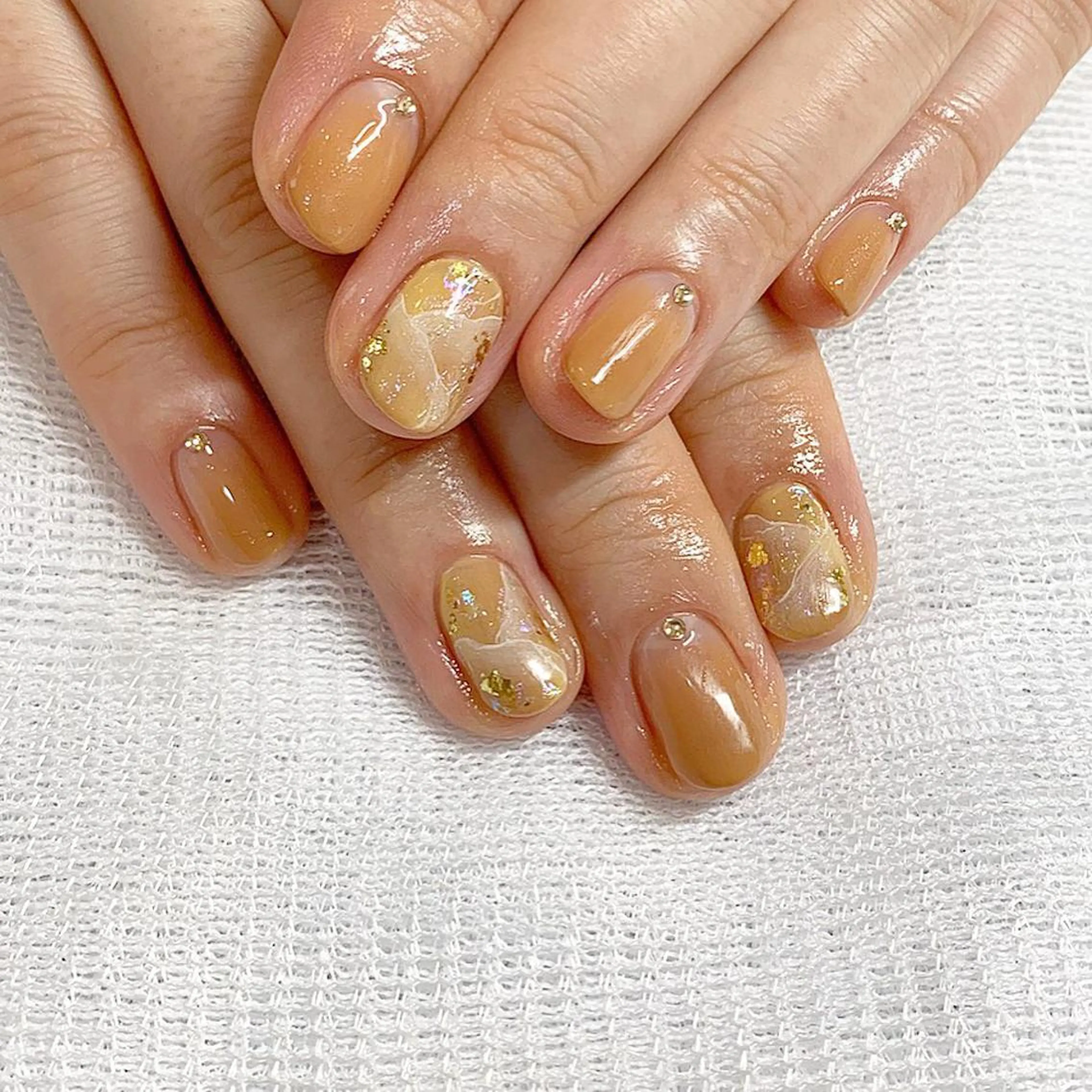 ネイル アートネイル ストーンネイル rokunana 佐野のネイルデザイン