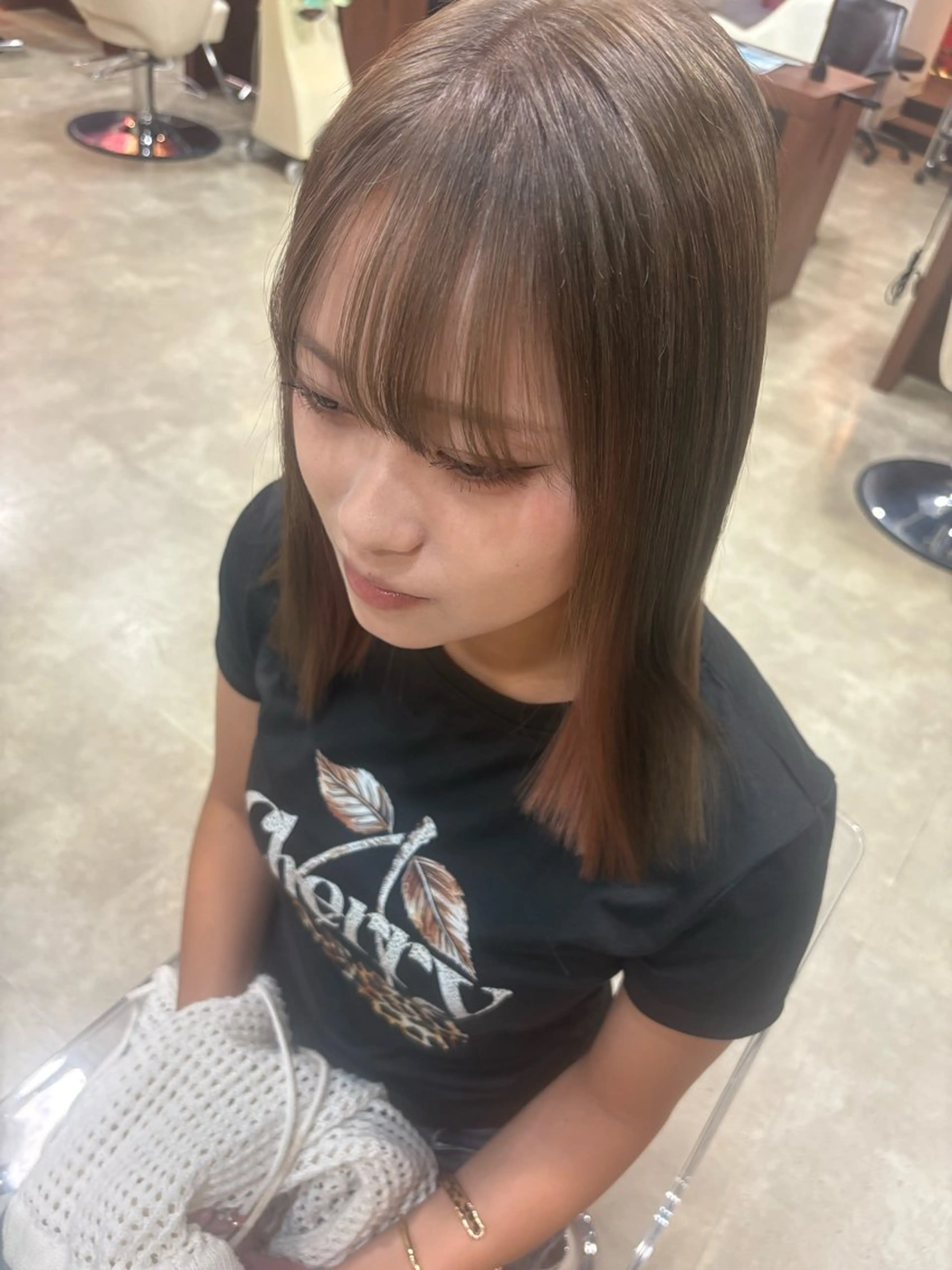 カラー ヘアカラー yunosuke/艶 カラーw-salonのヘアスタイル