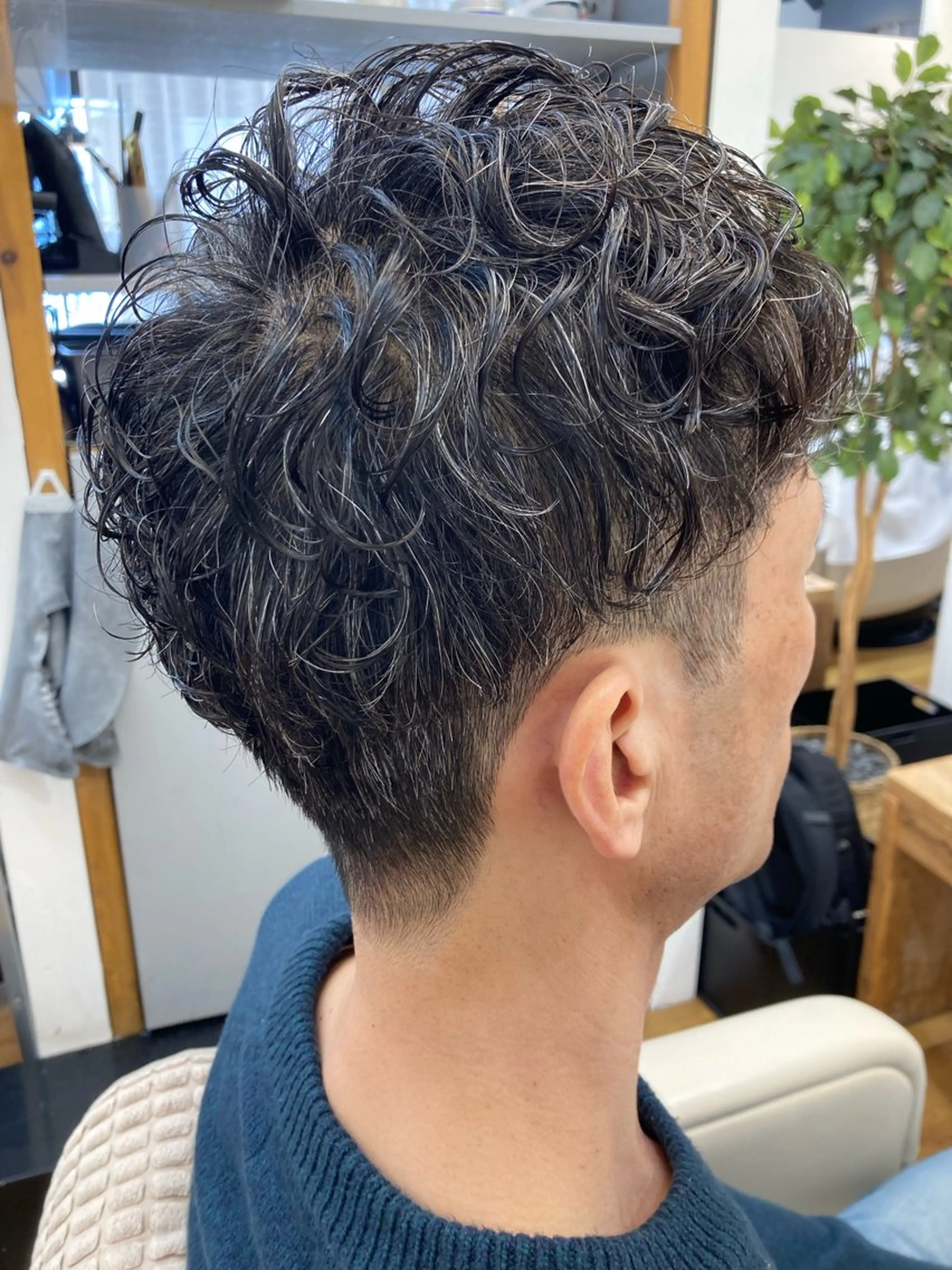 ショート カット パーマ トリートメント GREVEN木場 今　さやかのヘアスタイル