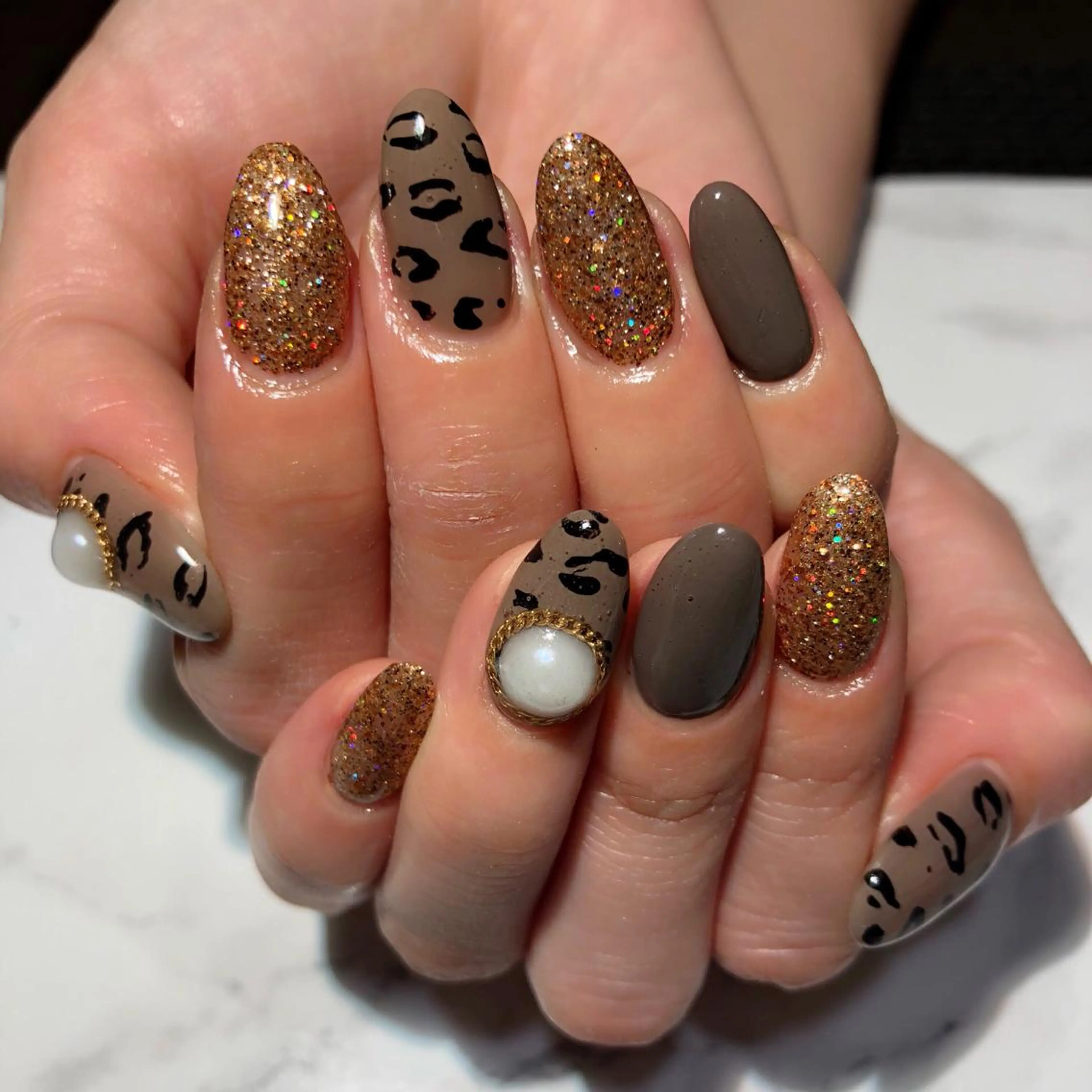 ネイル ラメ(グリッター) Nail salon Museのネイルデザイン