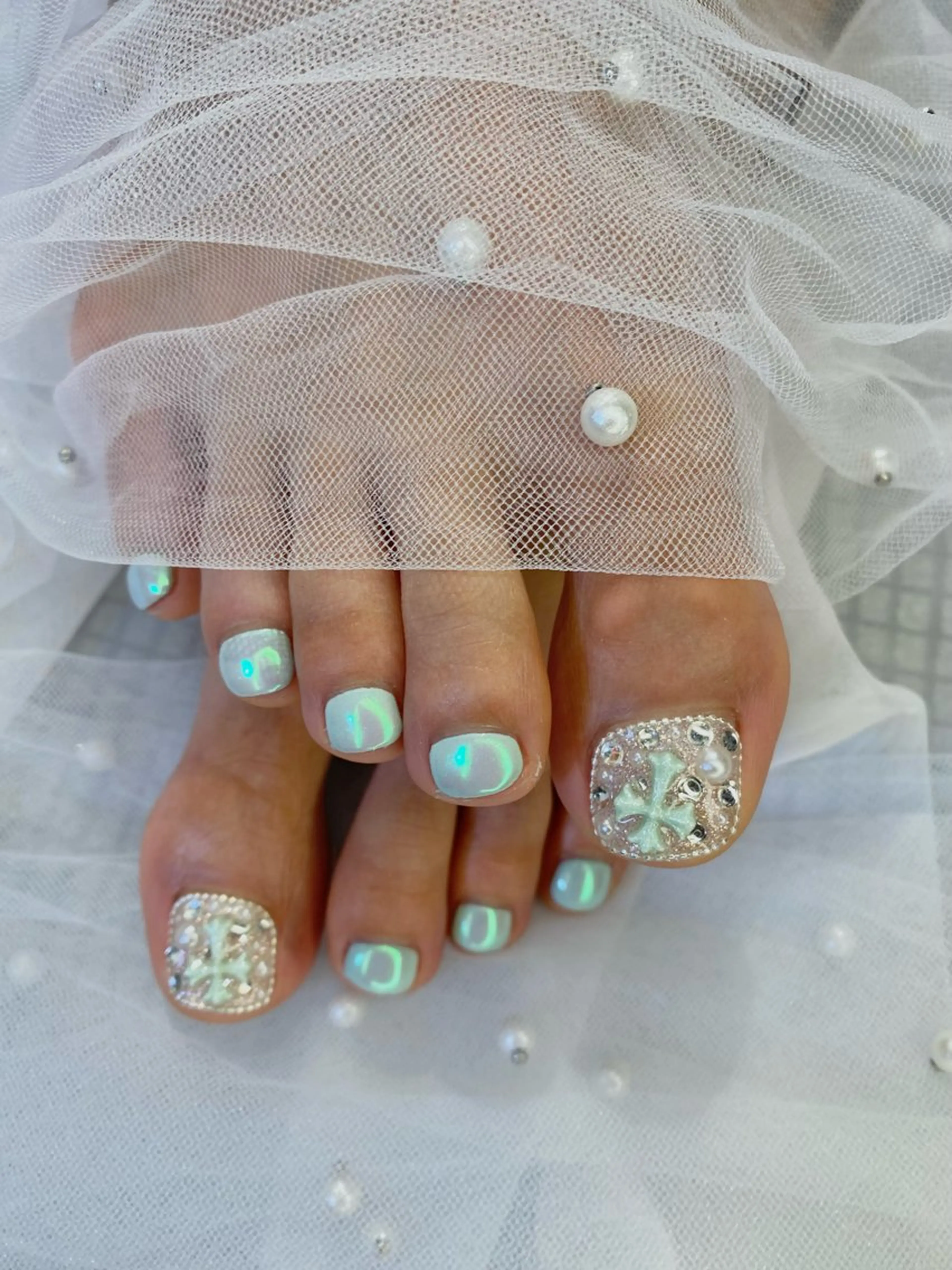 ネイル フットネイル フットネイル めそぴ ネイルのネイルデザイン