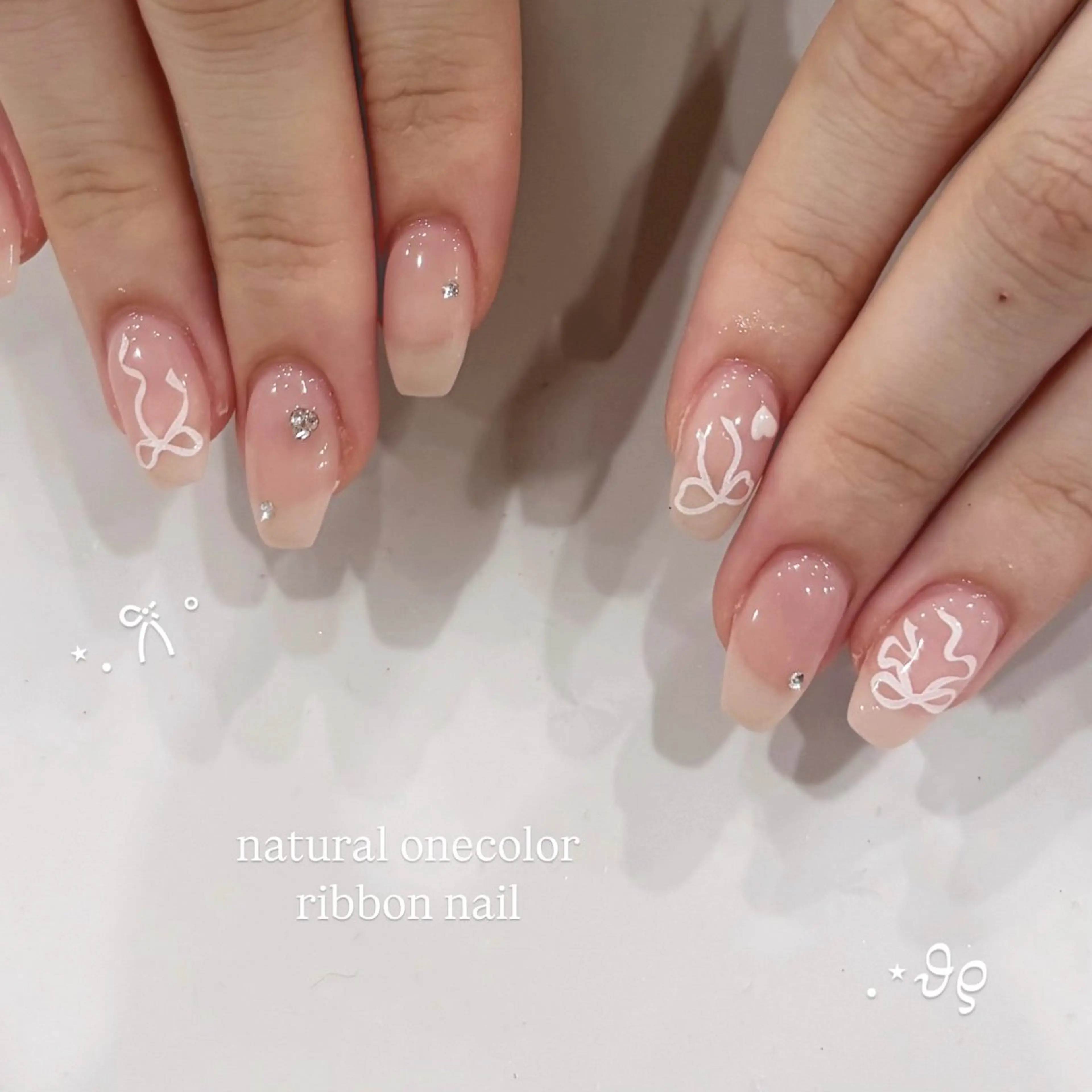 ネイル ストーンネイル ハンドネイル millie ainee太田のネイルデザイン