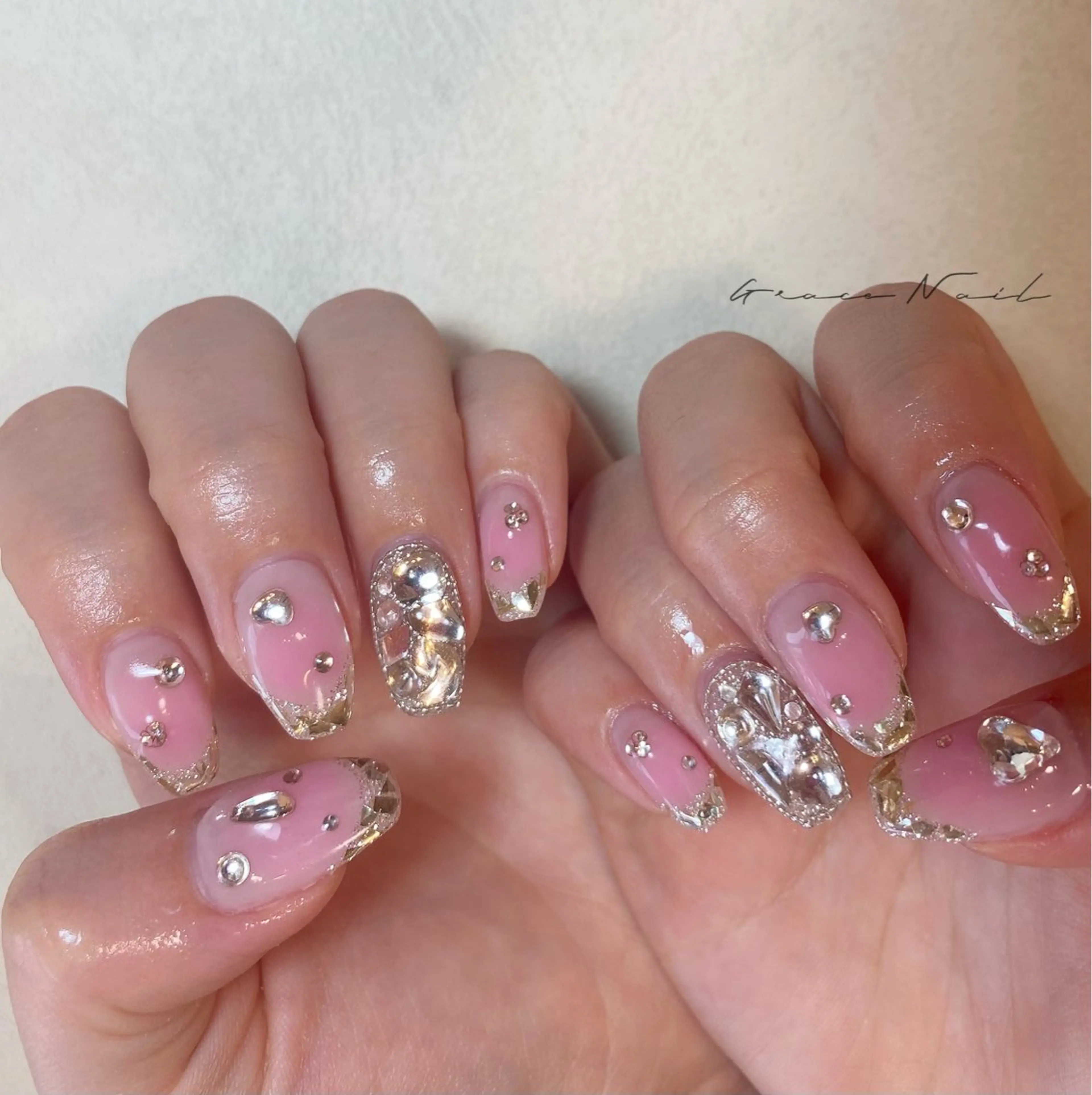 ネイル ハンドネイル ☆*｡Grace Nail｡*☆のネイルデザイン