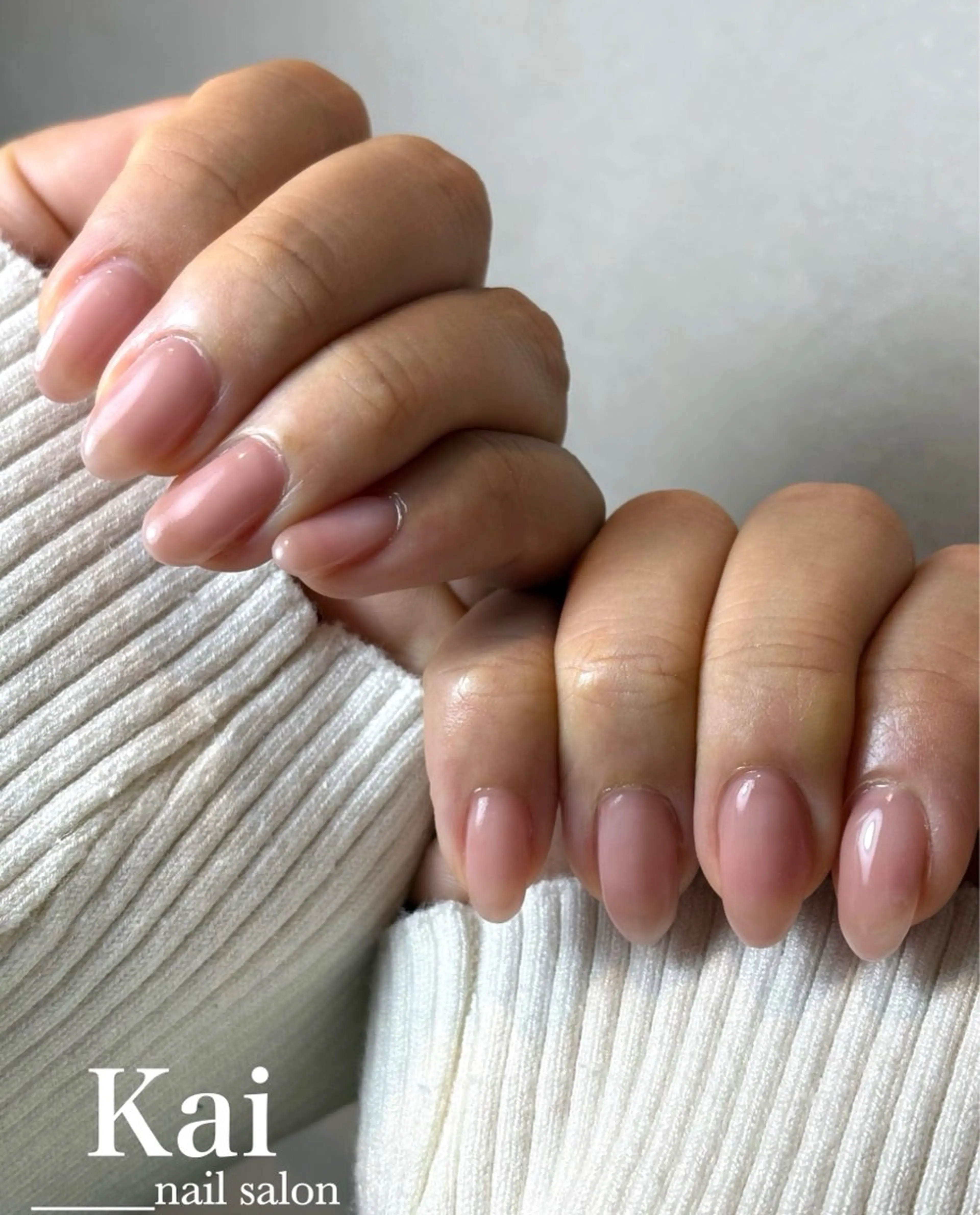 ネイル オーロラネイル ガーリー 韓国ネイル ニュアンスネイル オフィスネイル ハンドネイル Kai  nail Mayukoのネイルデザイン