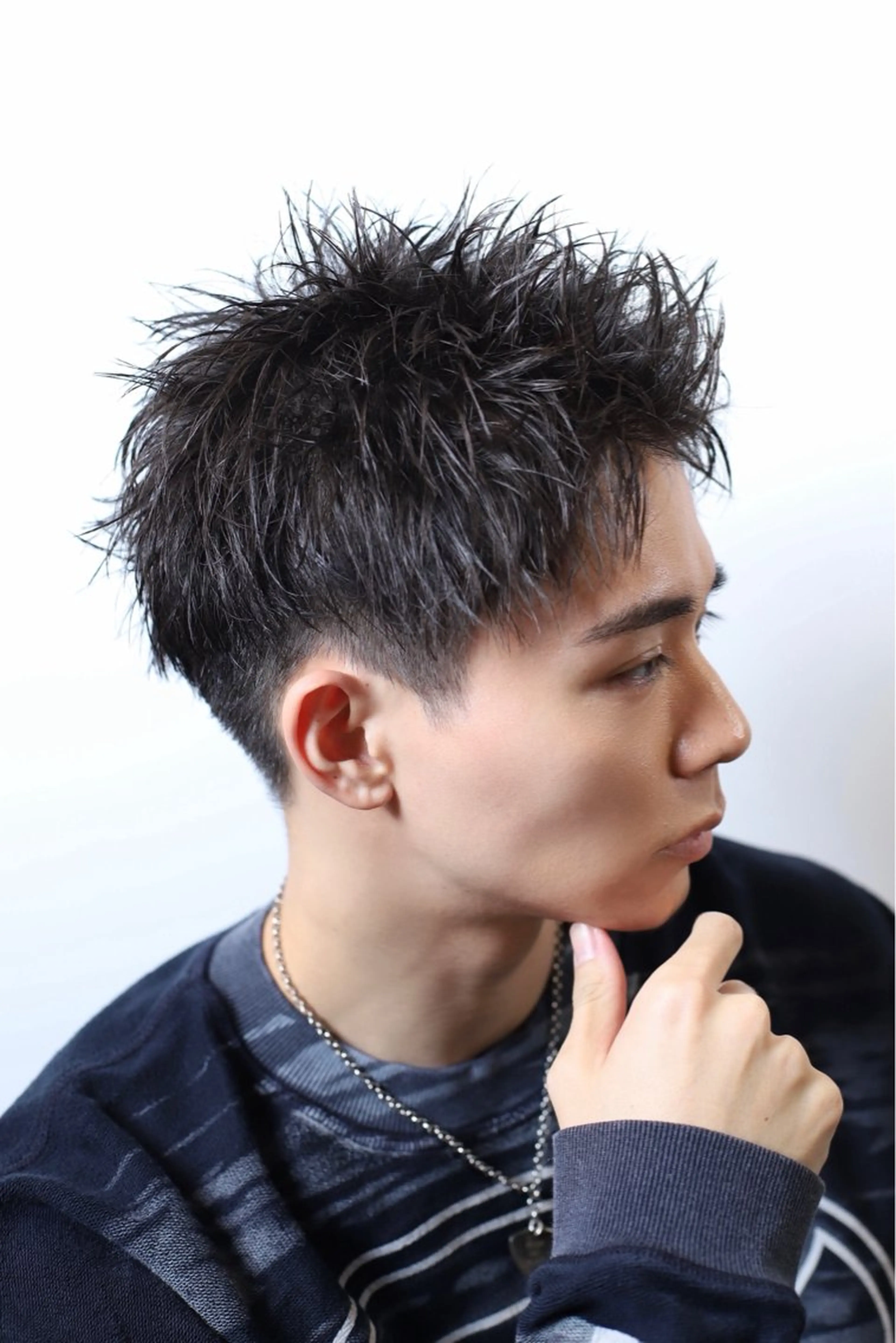 ショート カラー パーマ メンズ た ののヘアスタイル