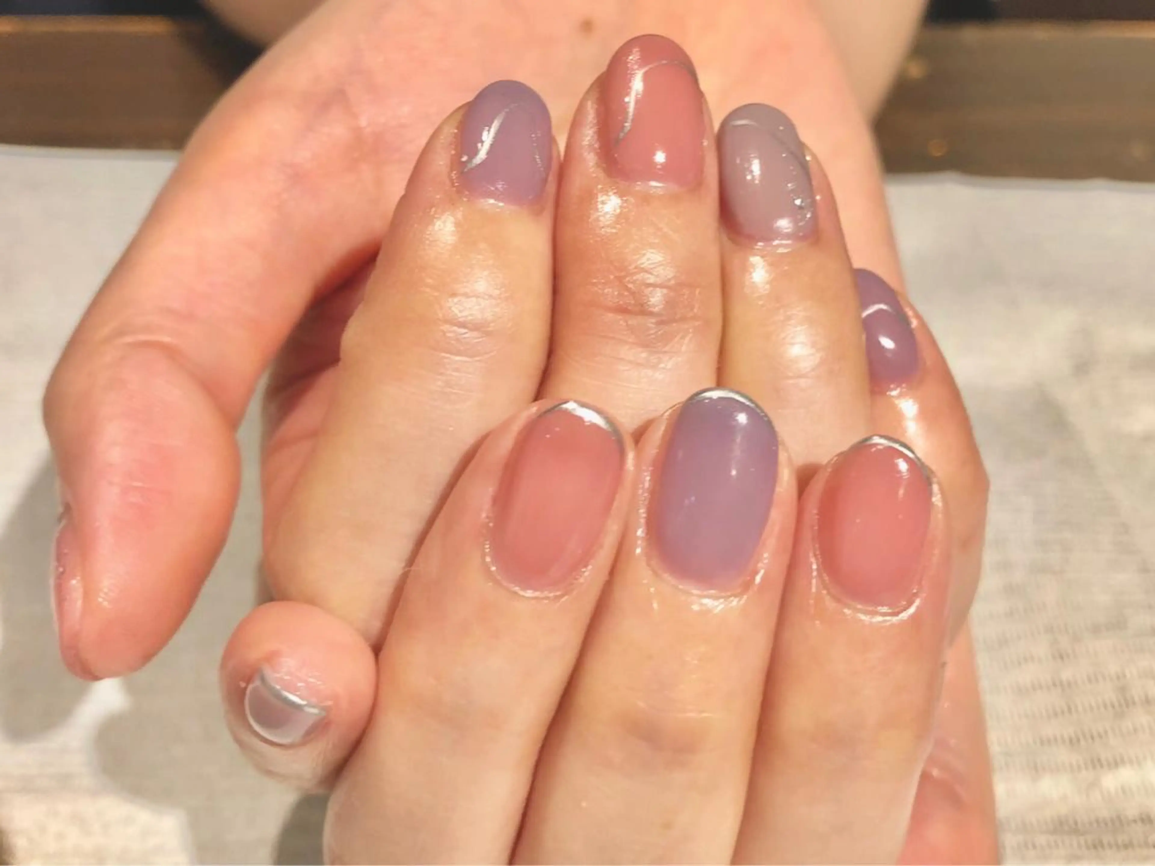 ネイル フレンチネイル TRAM-nail moriizumiのネイルデザイン