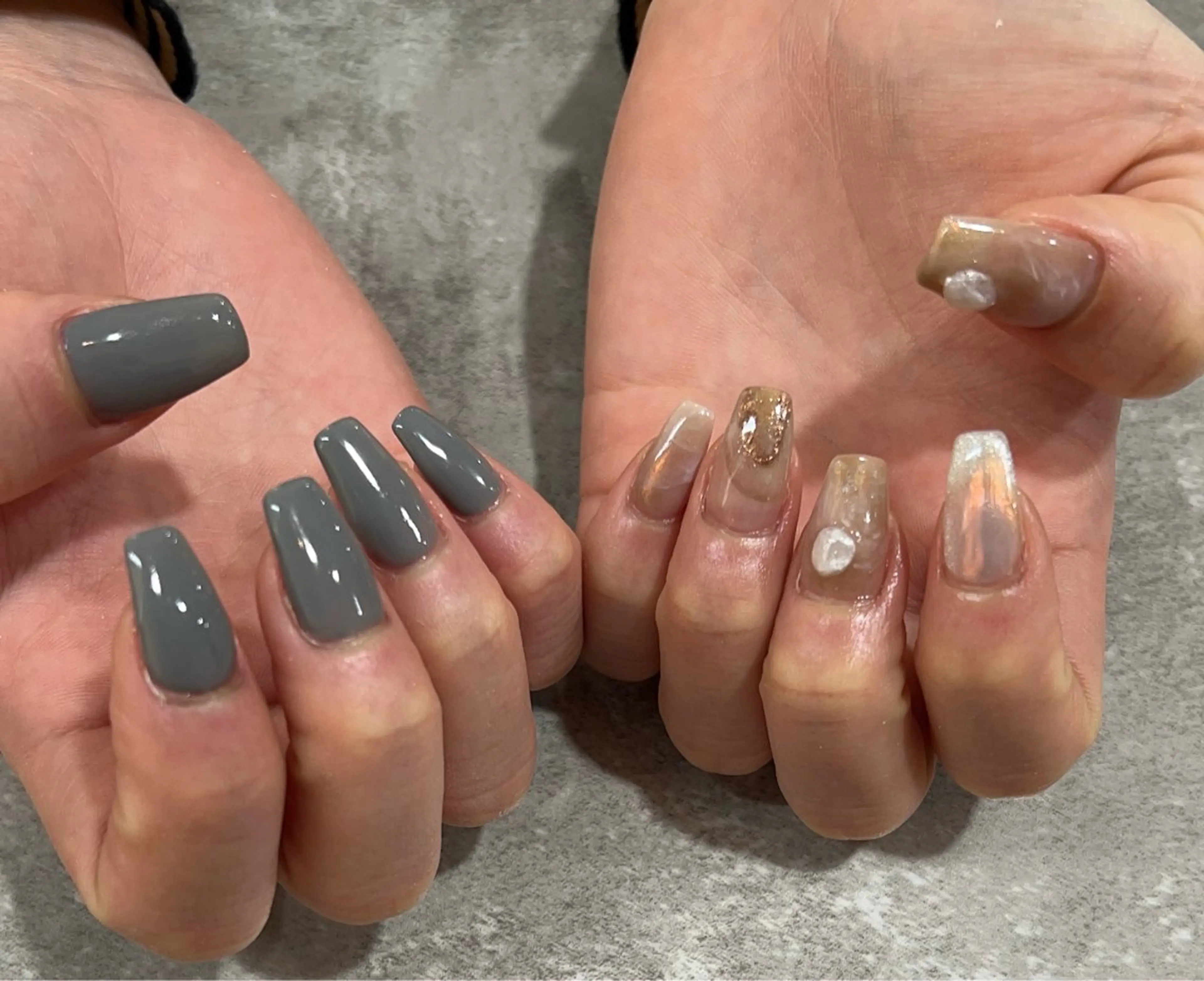 ネイル アートネイル ニュアンスネイル NANA tiffinのネイルデザイン