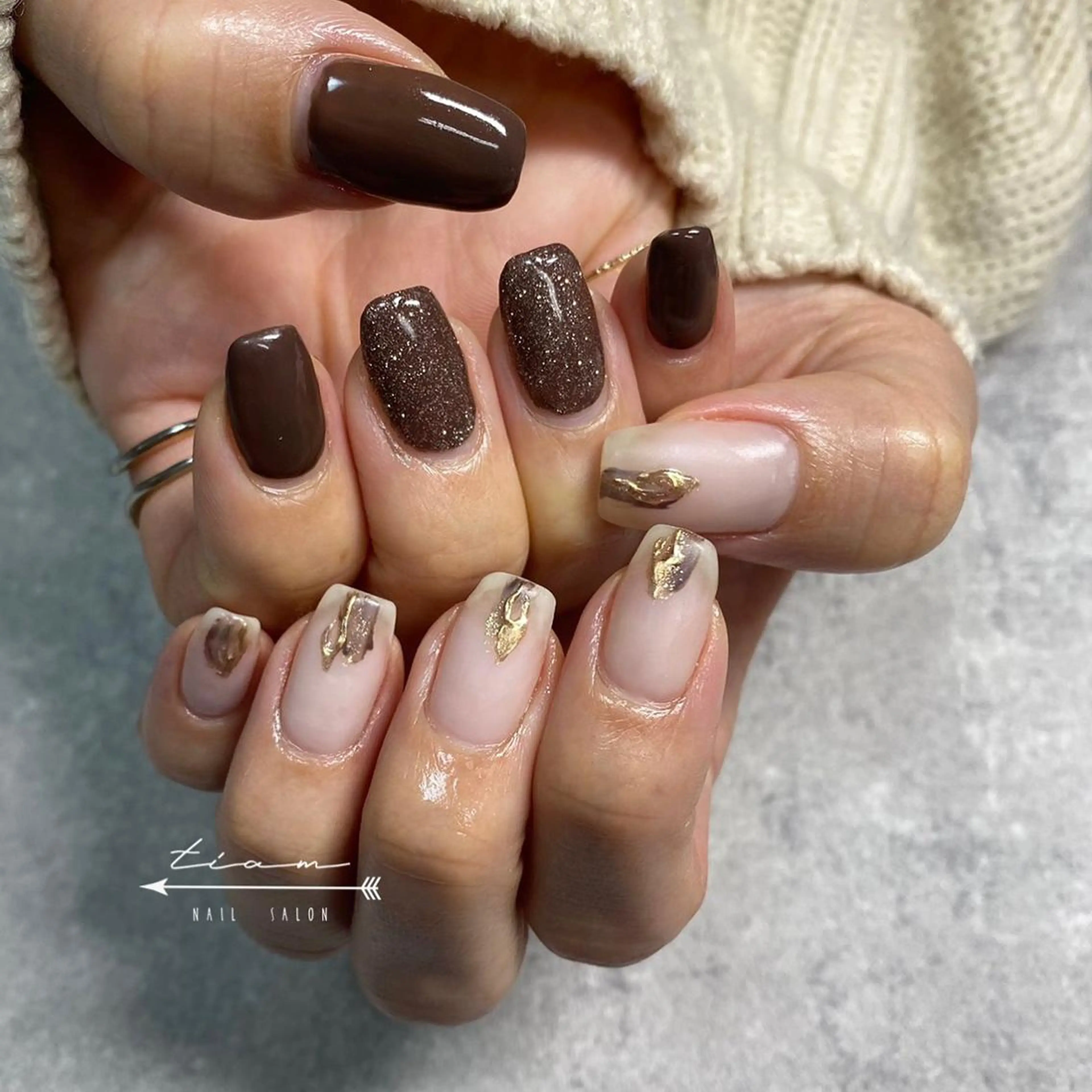 ネイル 𝑡𝑖𝑎𝑚𓂃 きむらゆきののネイルデザイン