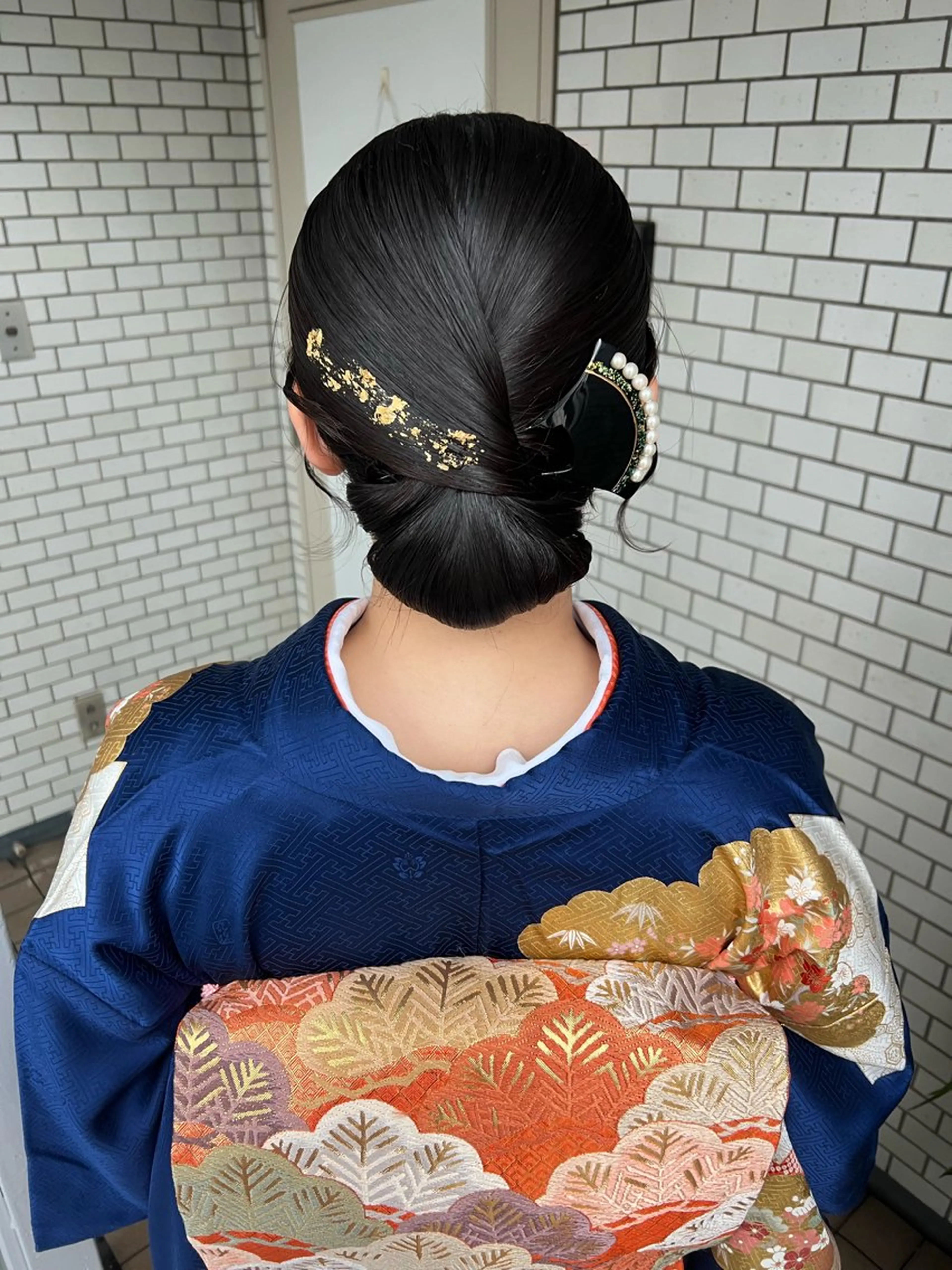 ヘアアレンジ 着物ヘア ヘアセット 大人可愛いヘアメイク 💋🧚‍♀️しずかのヘアスタイル