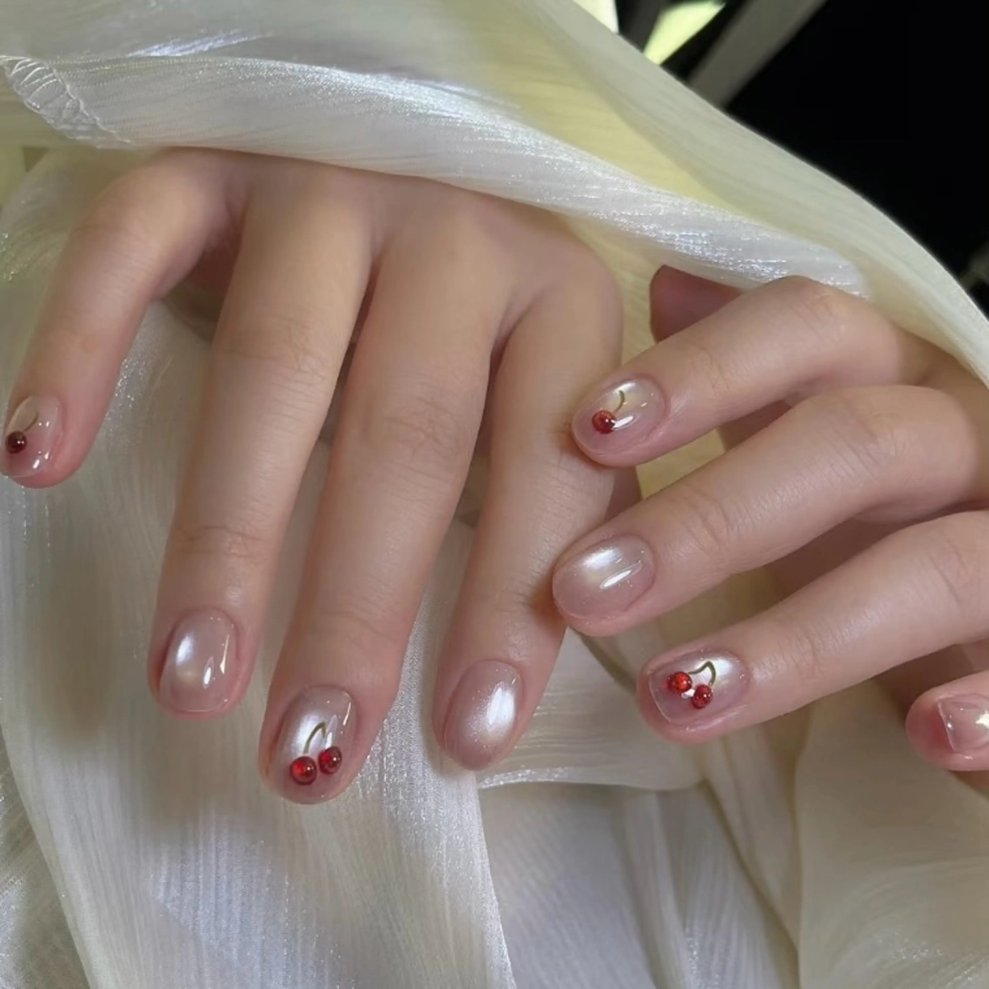 ネイル Camellia 長さだし& デザインのネイルデザイン