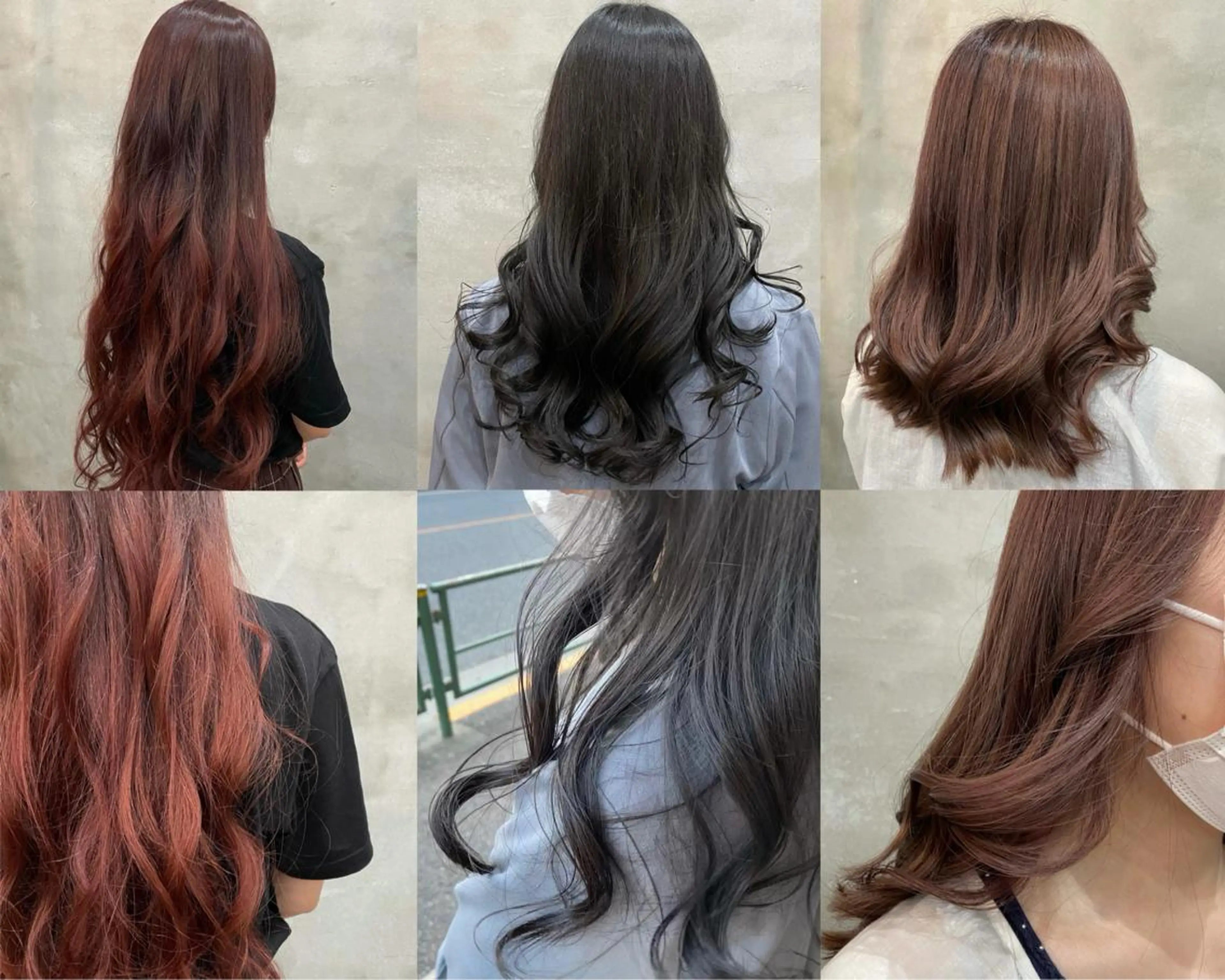 セミロング カラー マツエク・マツパ ヘアカラー トリートメント 【ピンク/韓国ヘア/ ヘアセット】亜海のヘアスタイル