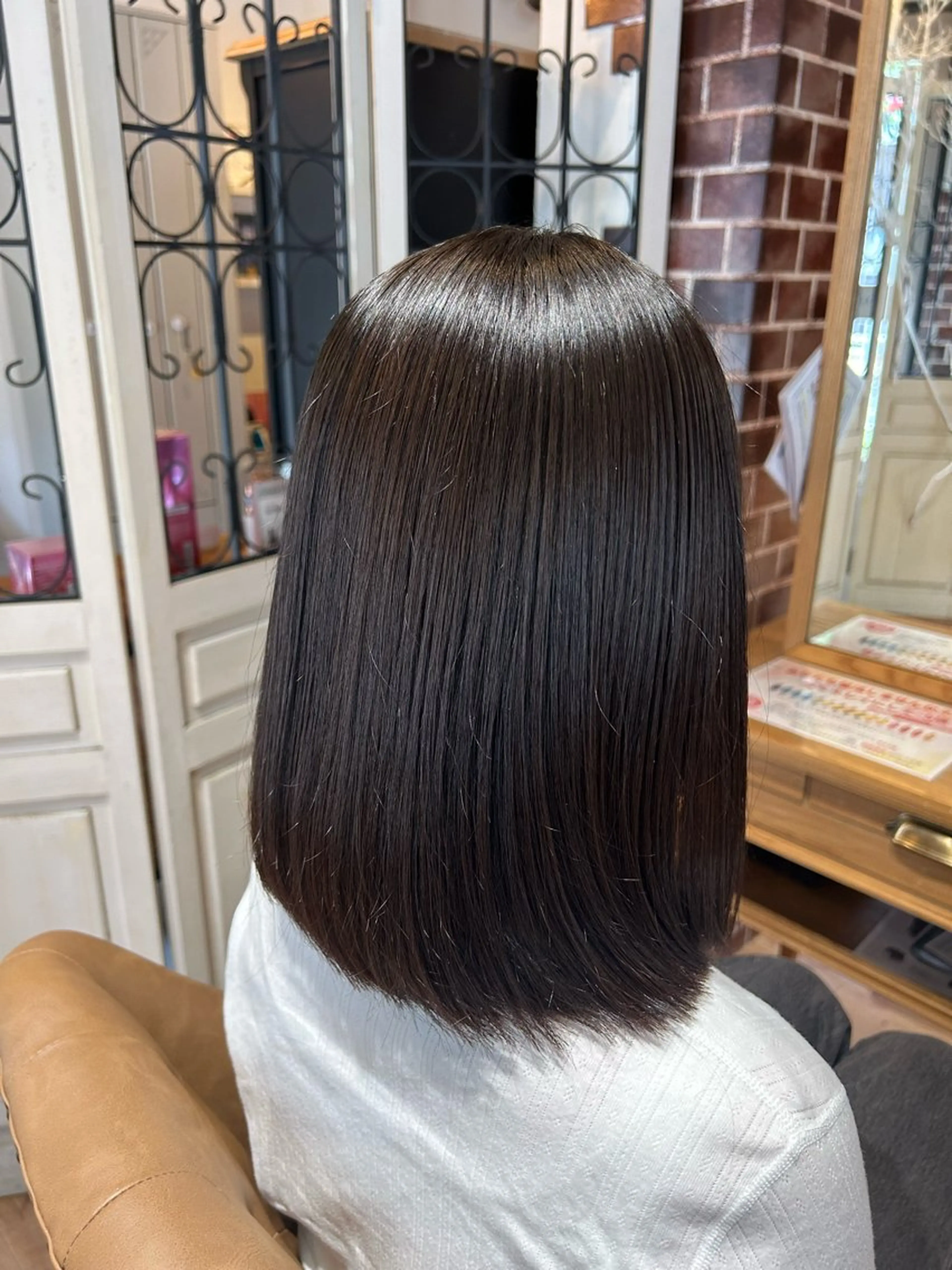 ミディアム 巽 愛夏のヘアスタイル