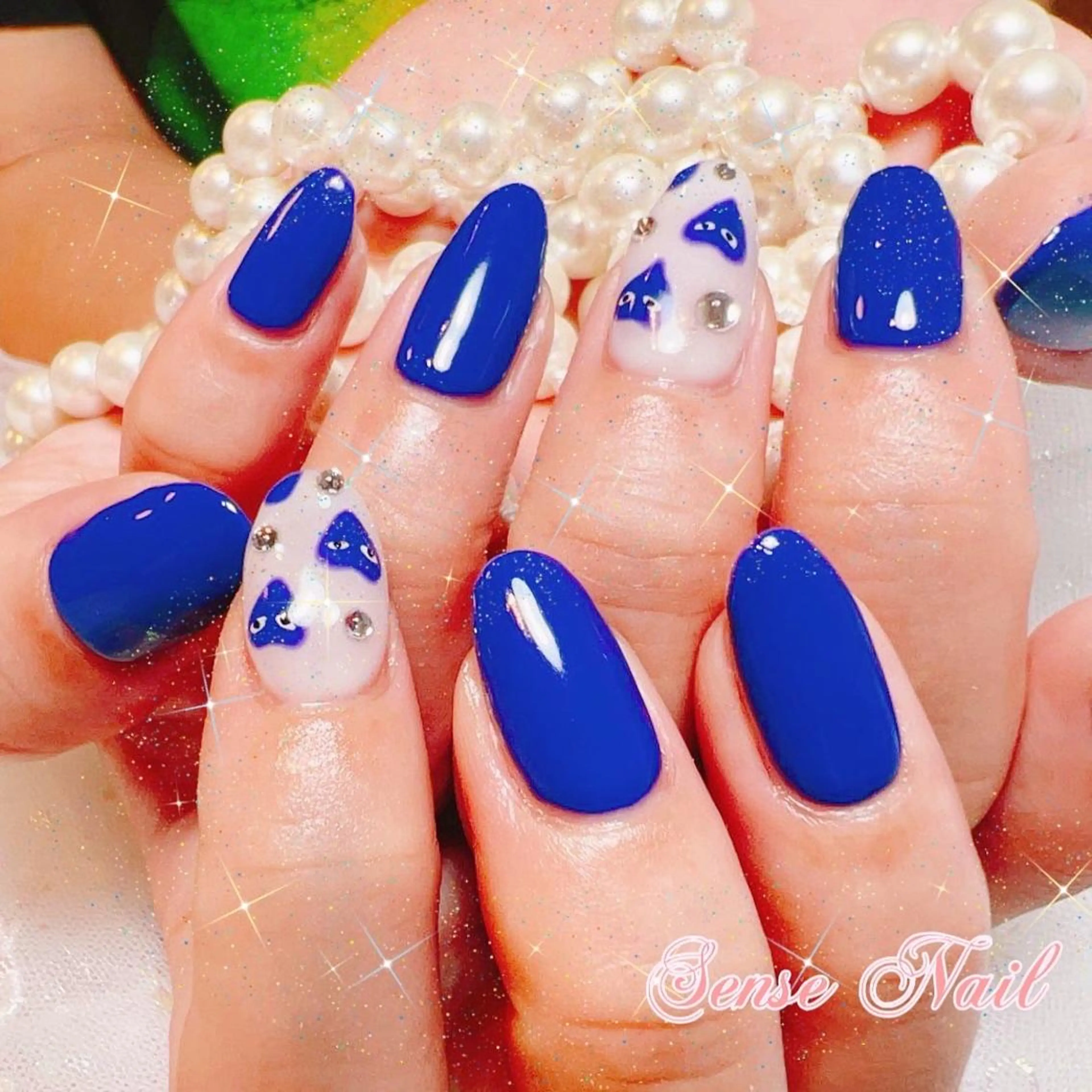 ネイル ハート ハンドネイル ハンドケア 🎀Sense Nail渋谷店🎀のネイルデザイン