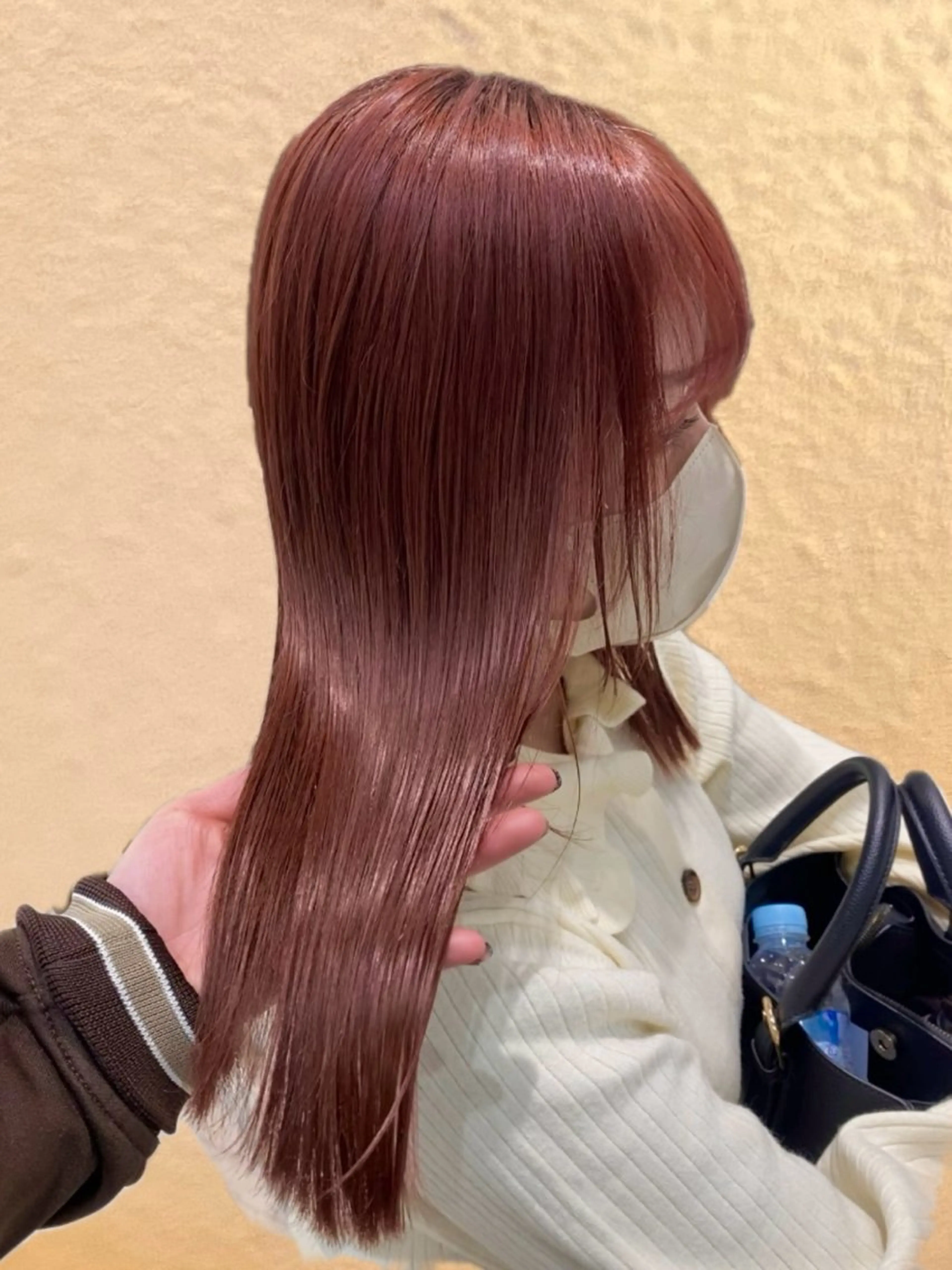 【ブリーチ無しで明るく透明感🌟】カラー剤でのケアダブルカラー+2ステップトリートメントの写真