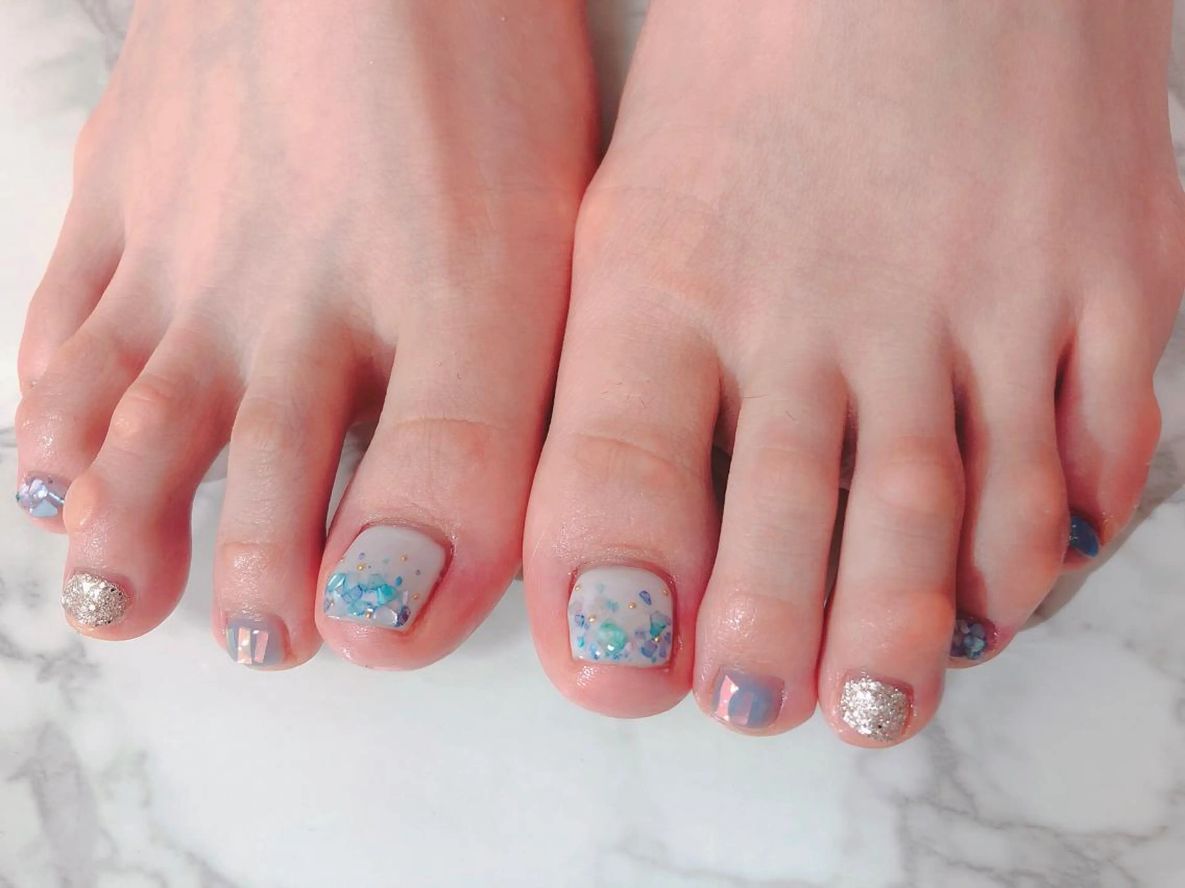 ネイル フットネイル Regaro i.sのネイルデザイン