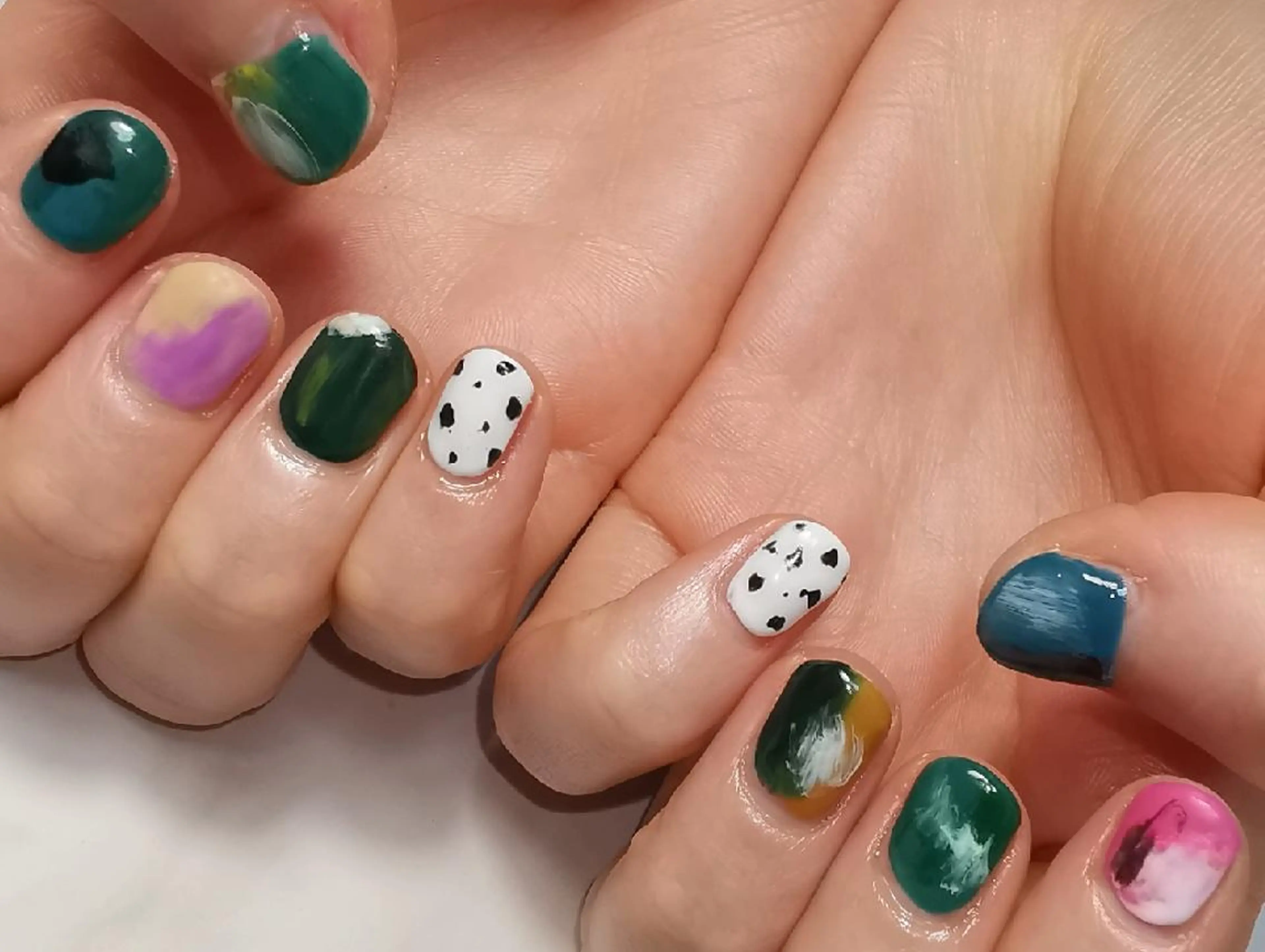 ネイル ニュアンスネイル ハンドネイル reve あやののネイルデザイン