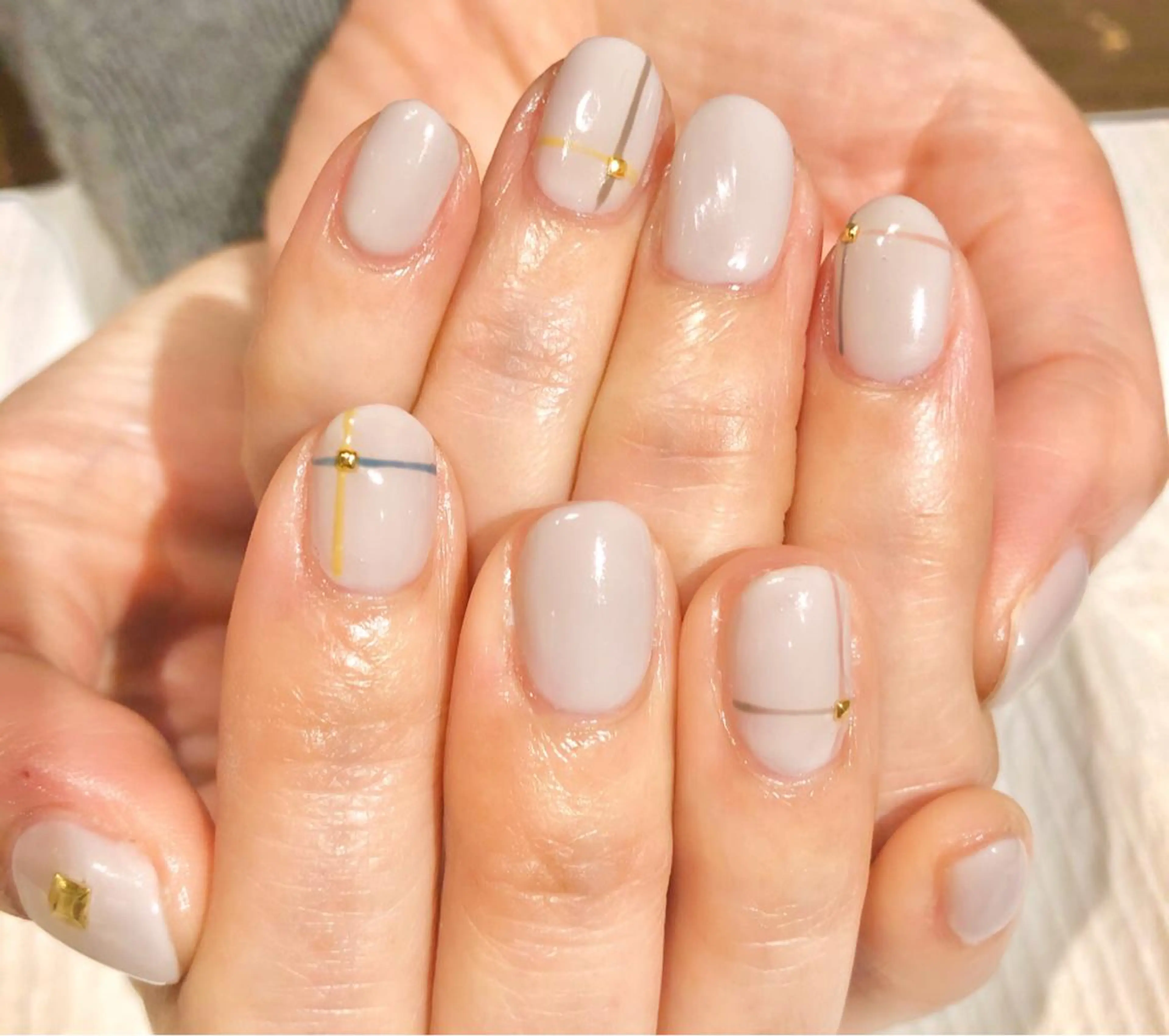 ネイル シンプルネイル TRAM-nail moriizumiのネイルデザイン