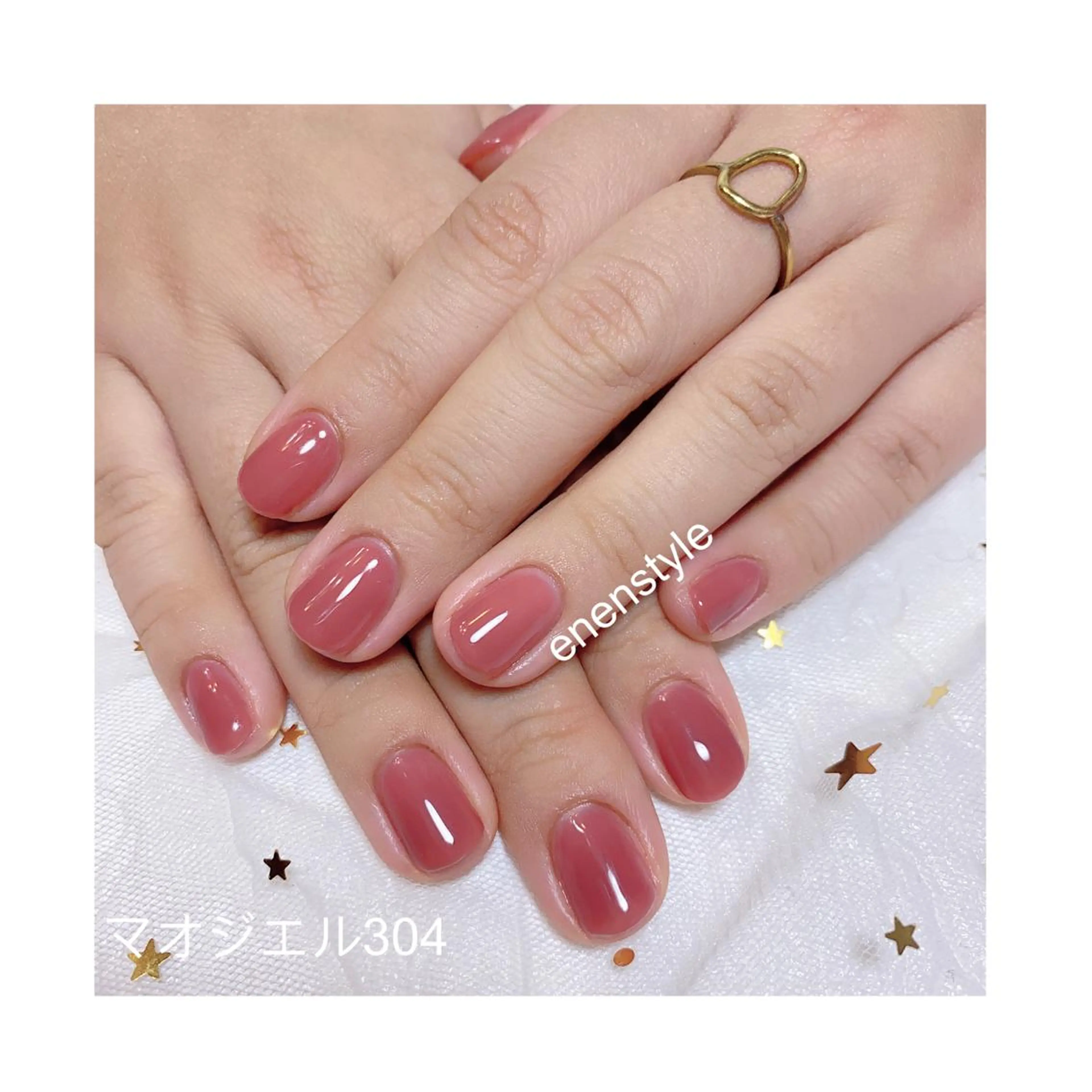 ショート ネイル ジェルネイル ニュアンスネイル オフィスネイル ワンカラーネイル パラジェル 👑enen style👑のネイルデザイン
