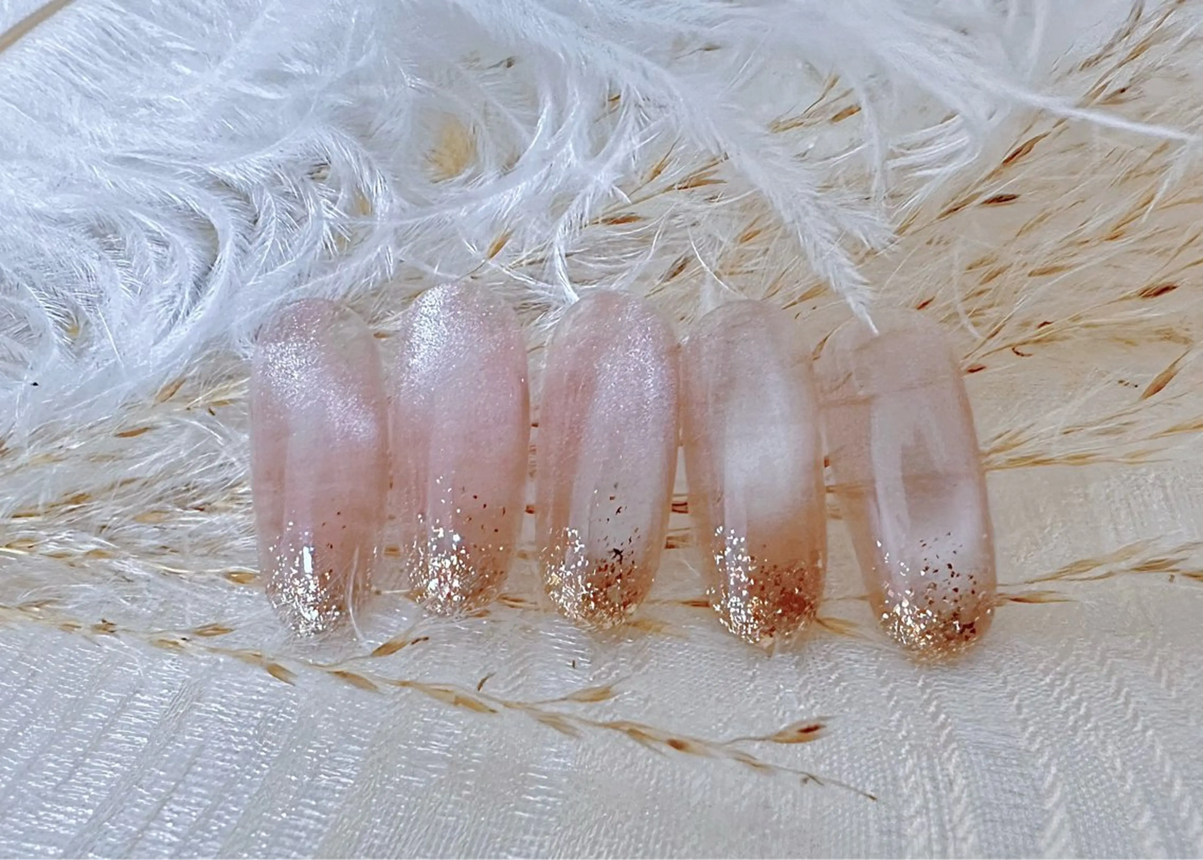 ネイル チークネイル 長さ出し フットネイル フレンチネイル ジェルネイル C&S  Nail Salonのネイルデザイン