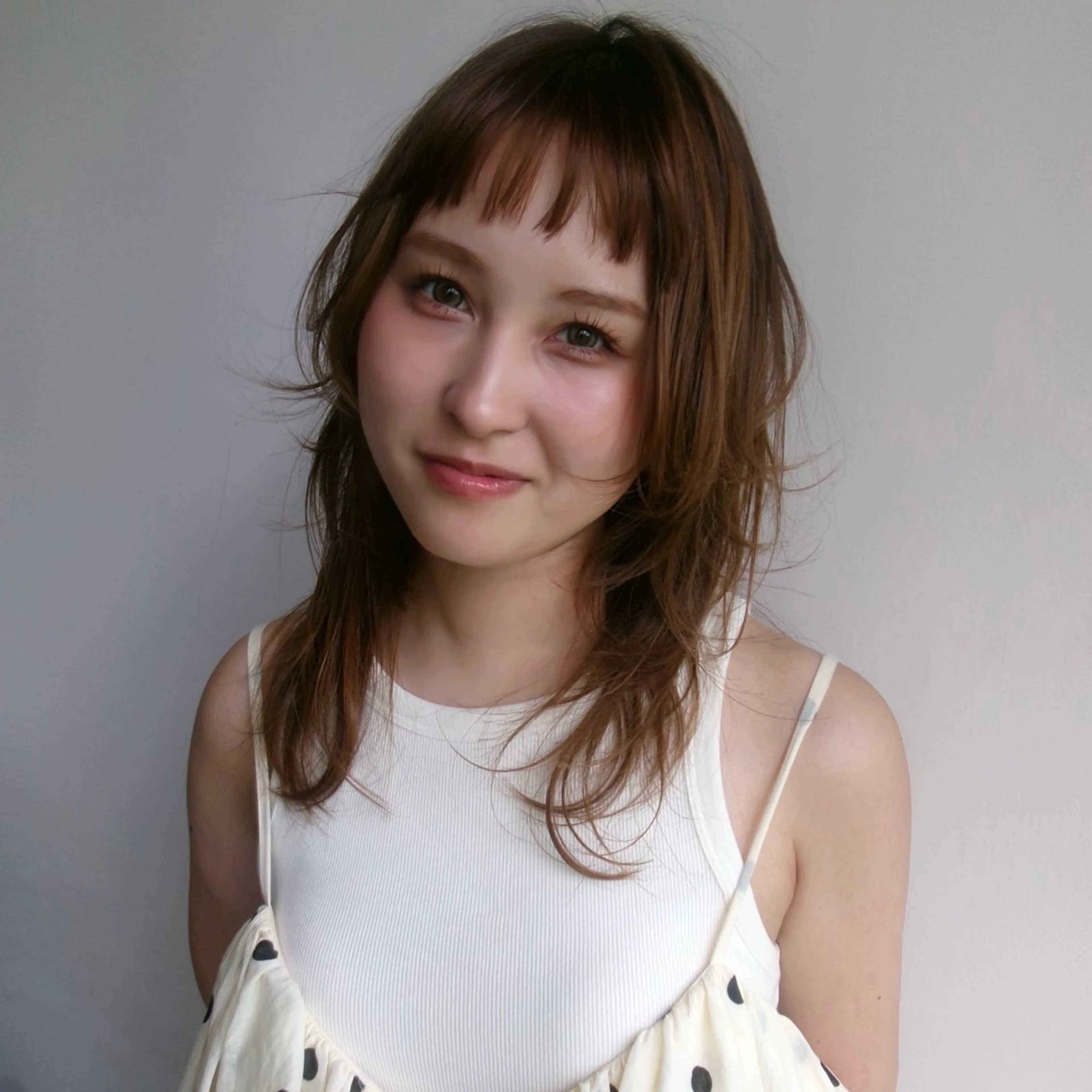 ロング ヘアカラー 伊藤ほのか/パーマ /酸性ストレートのヘアスタイル