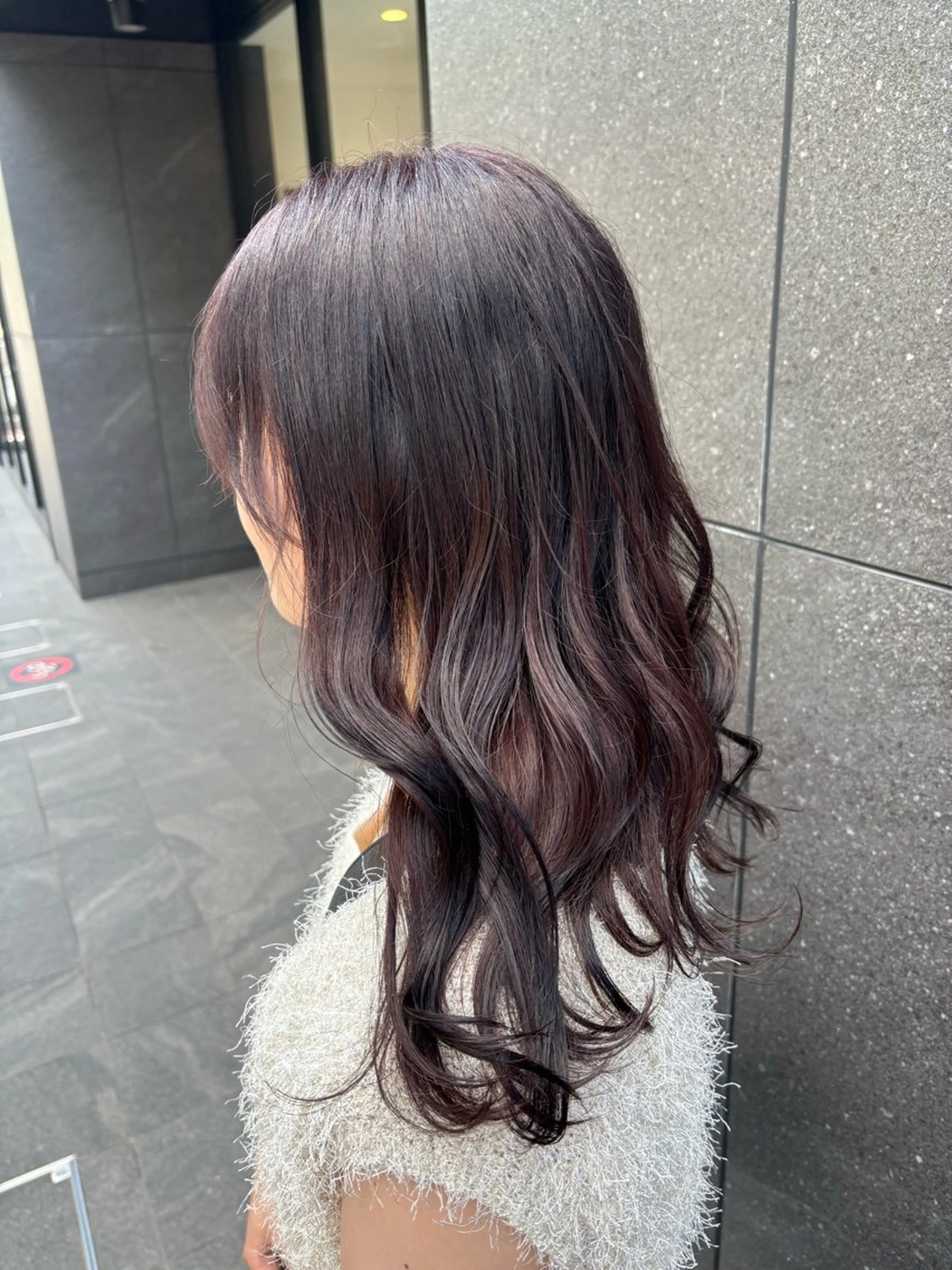 セミロング カラー ブラウンカラー SALOWIN 岡山店所属・SALOWIN / manaka 🪽のヘアスタイル