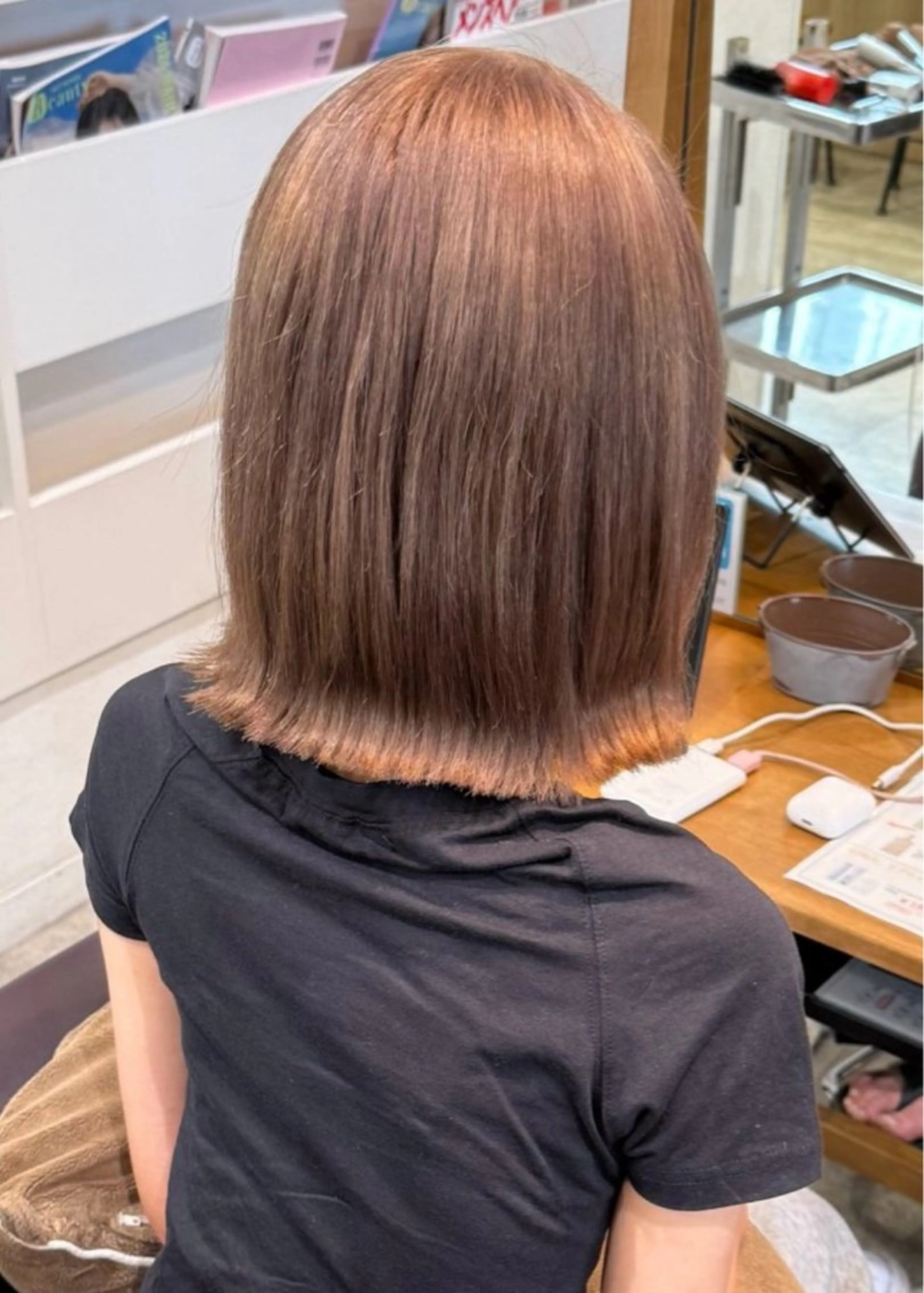 ボブカット+ダブルカラー+集中ケアトリートメント🦩の写真