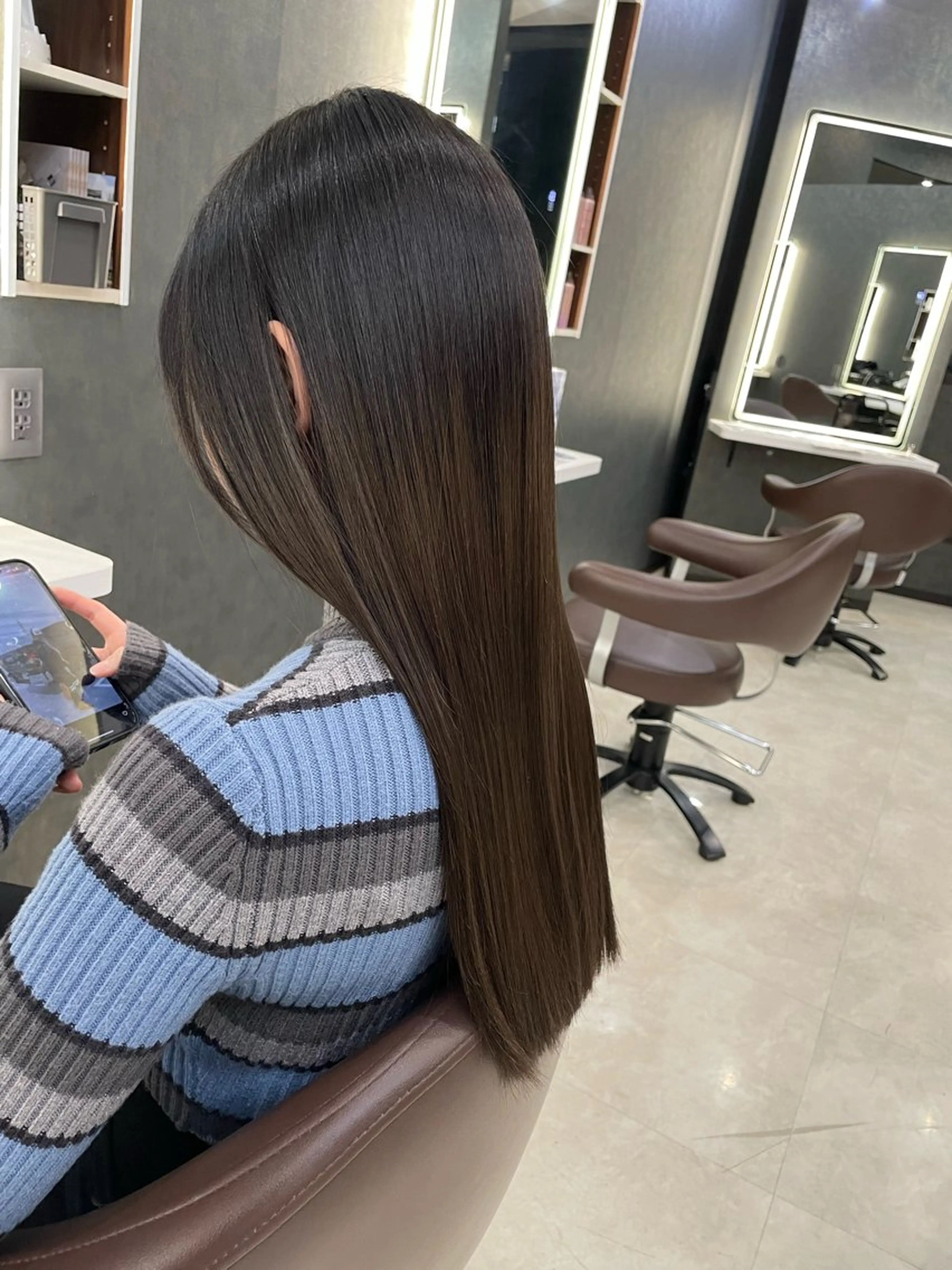 セミロング お悩み/縮毛矯正/ 解決/けんすけ🫧のヘアスタイル