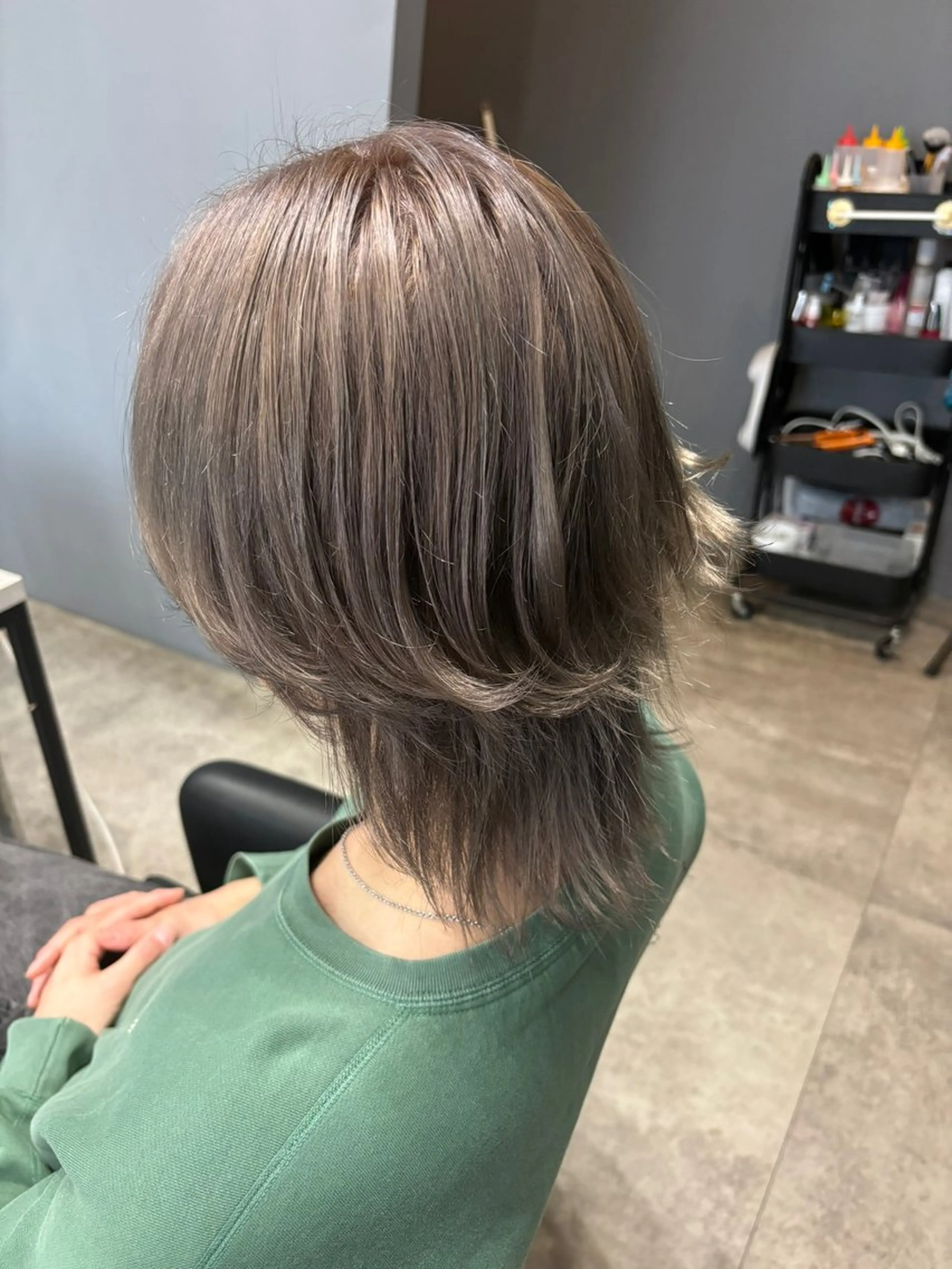 カラー ✂︎GLITTER ✂︎Yuu✂︎のヘアスタイル