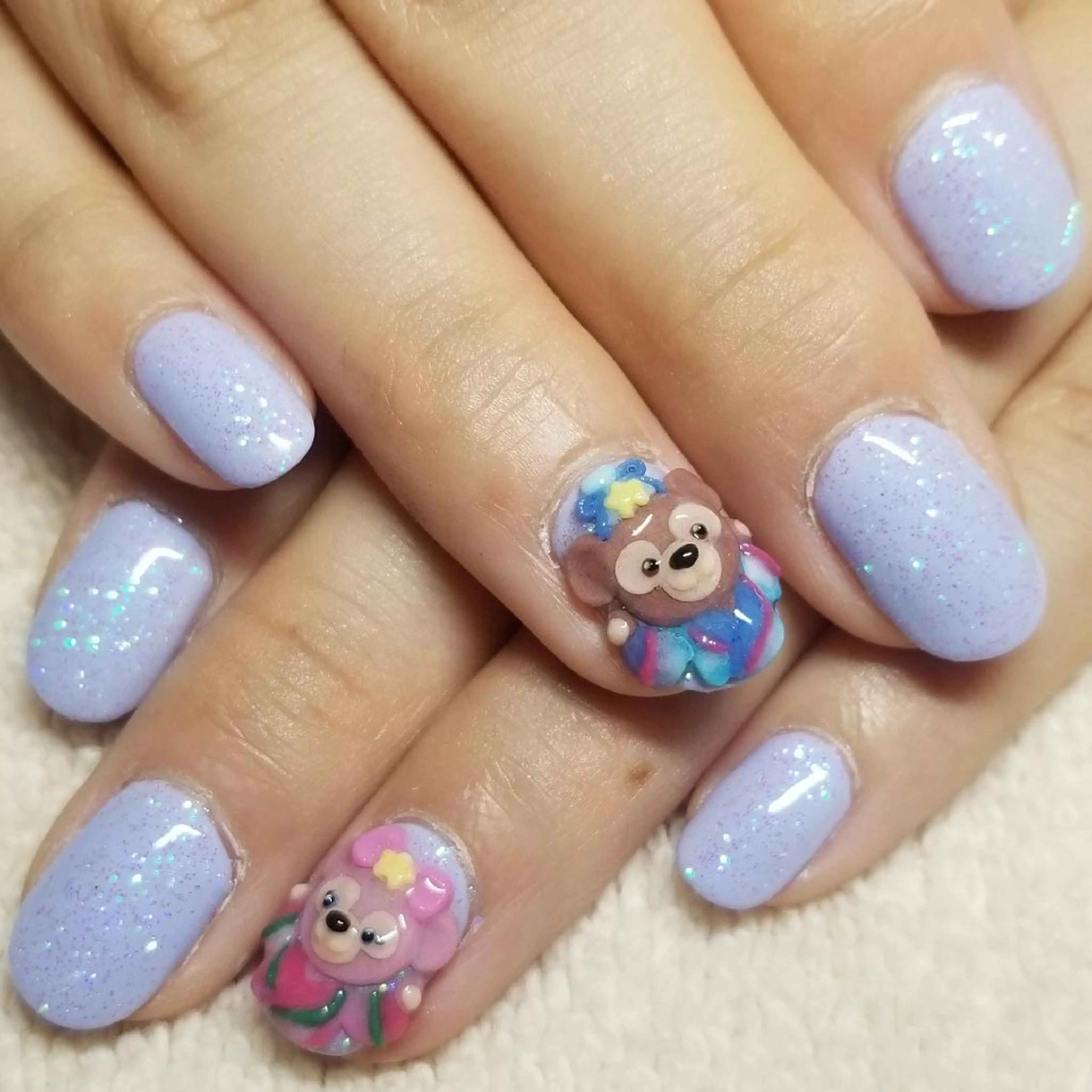 ネイル ラメ(グリッター) ハンドネイル よしだ ひろきのネイルデザイン