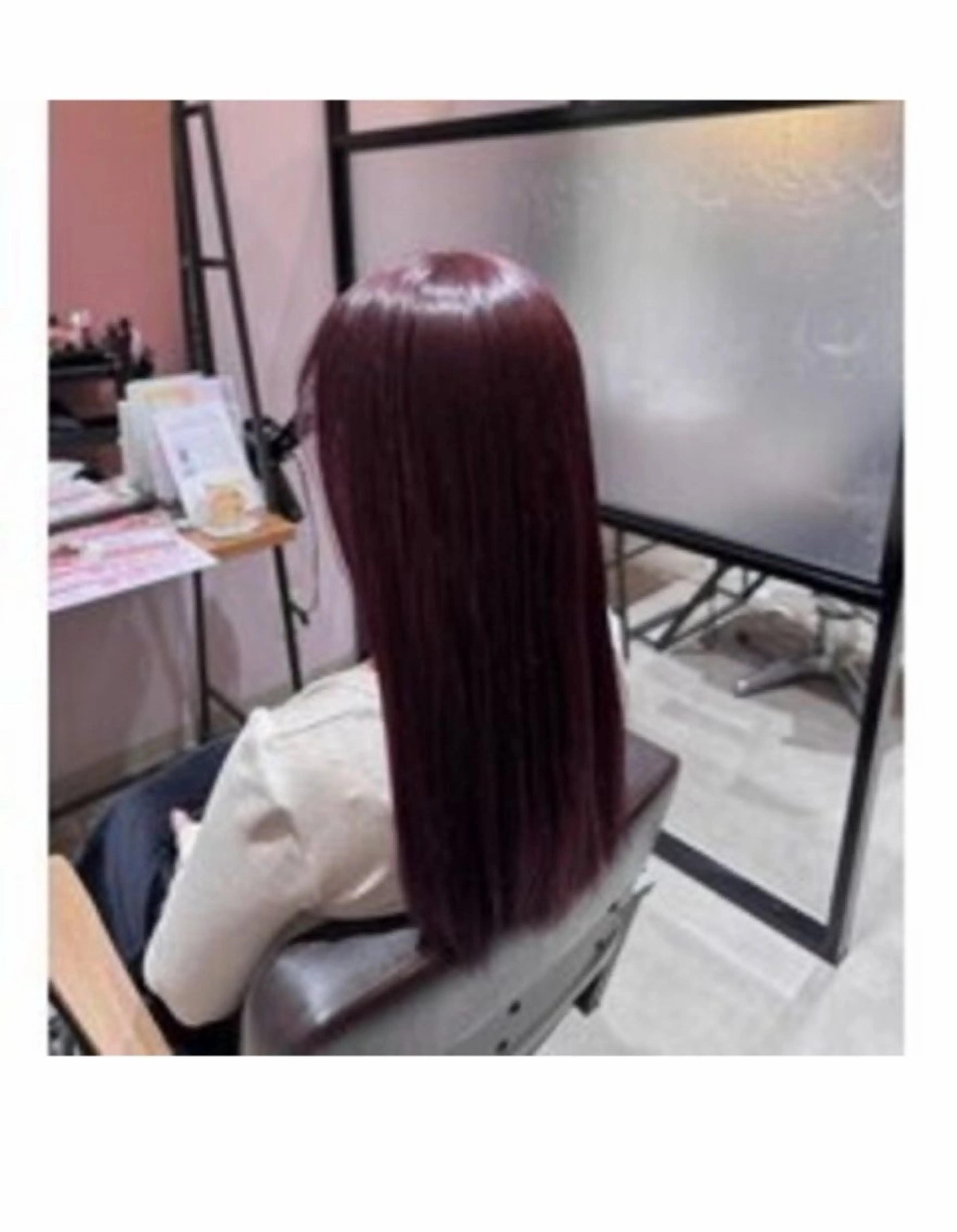 カラー 梶 瑞希のヘアスタイル