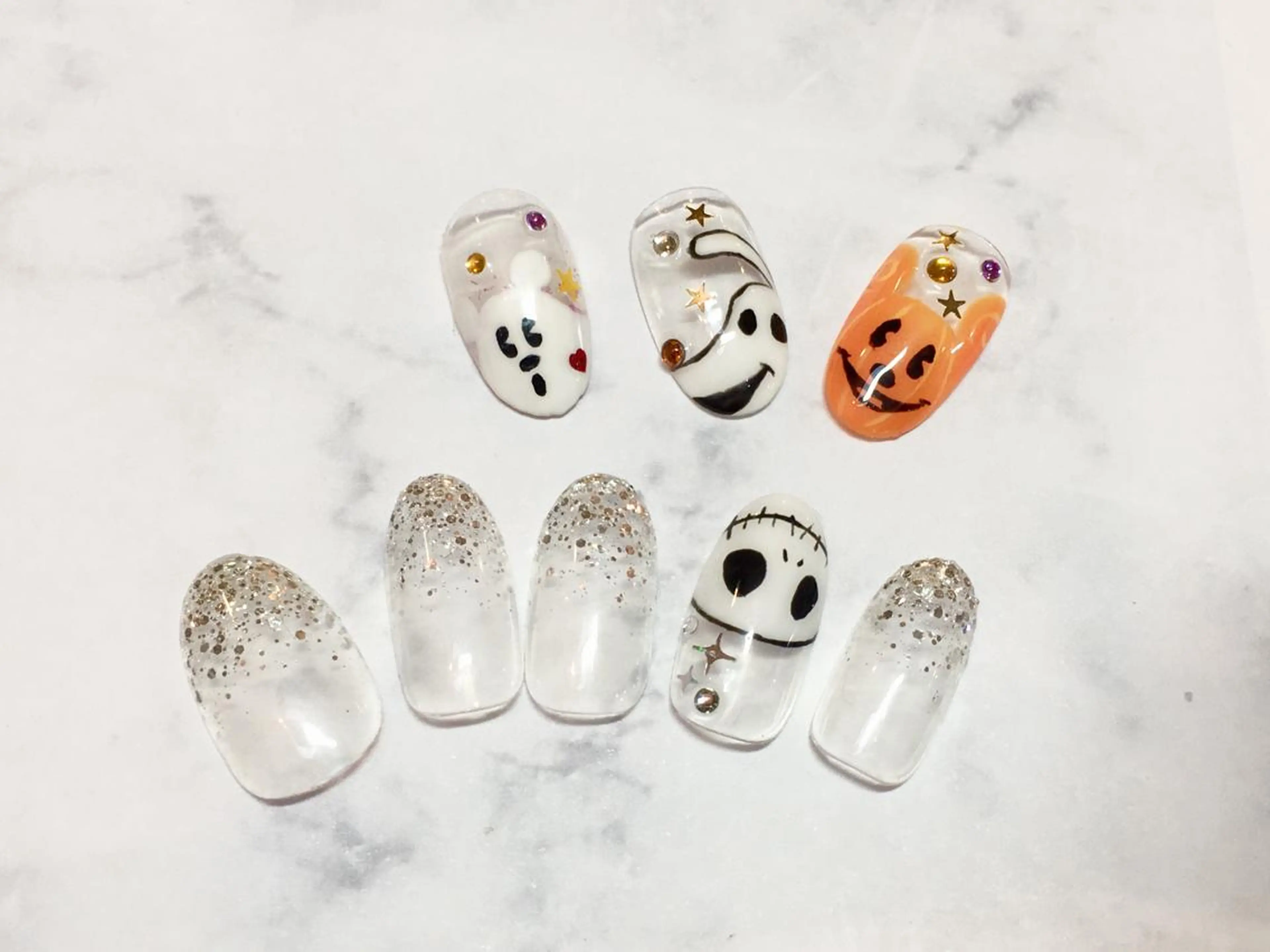 ネイル ハロウィン QUEEN BEEのマツエク・マツパデザイン