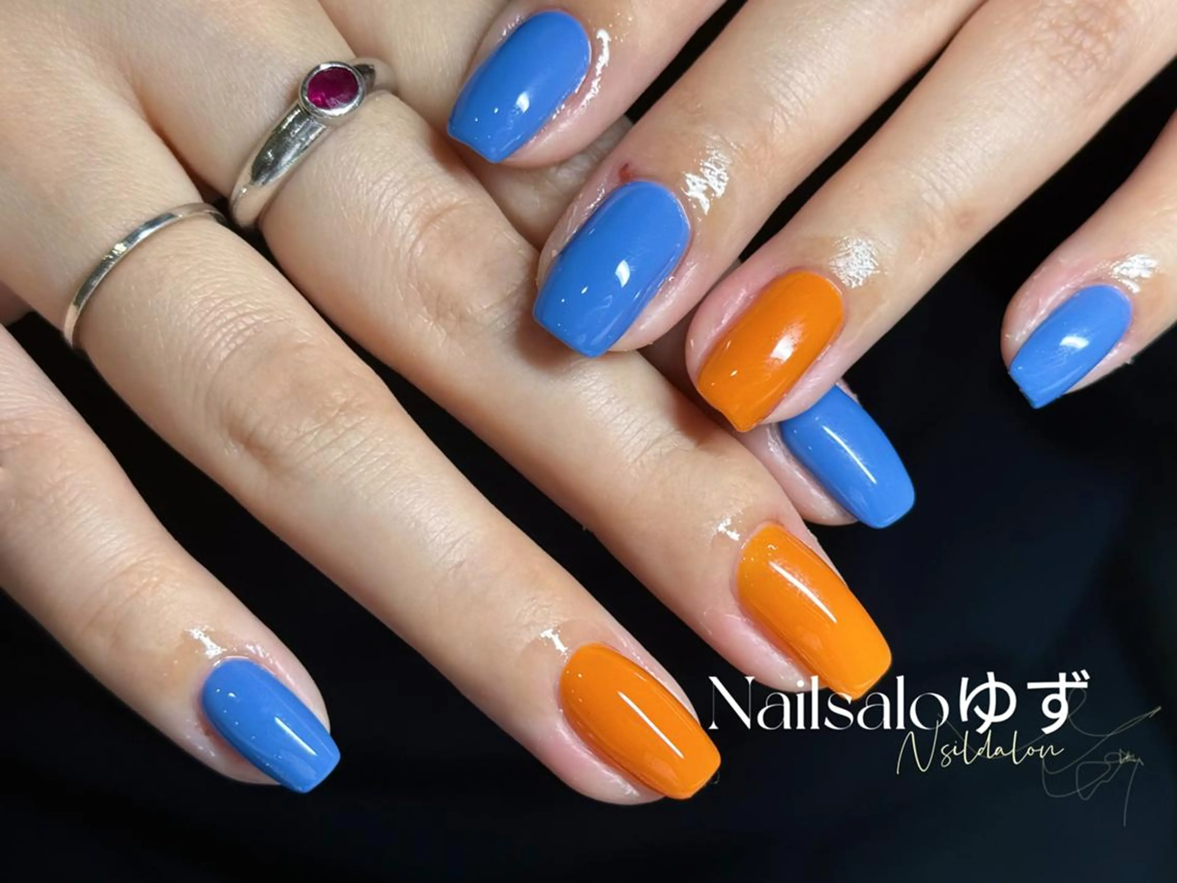 ネイル ハンドネイル MAKI💚💚💚 秋葉原.のネイルデザイン