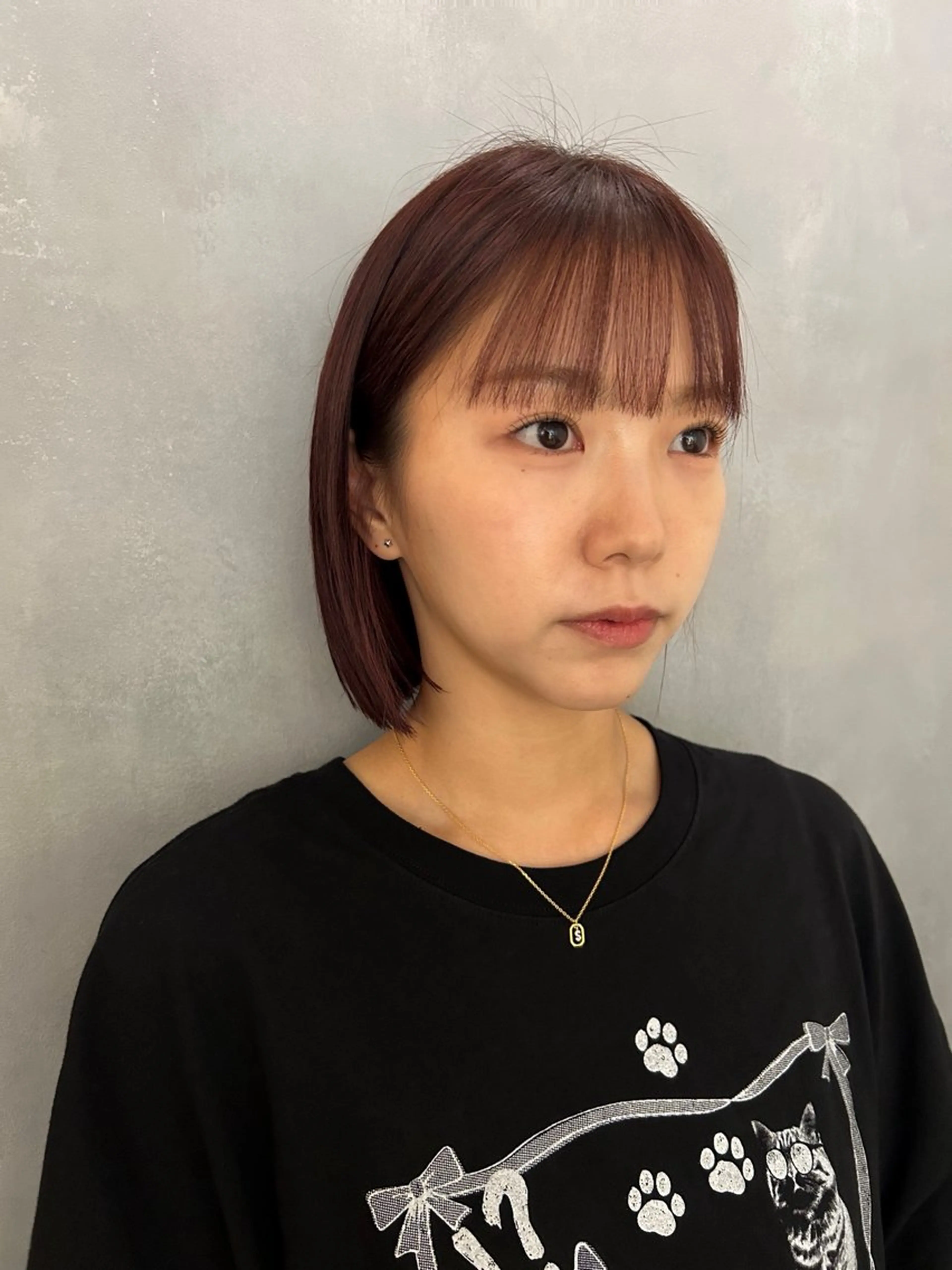 ショート カラー カット ヘアカラー トリートメント 🦖ミニボブ/ボブ /MOEKA🦕のヘアスタイル