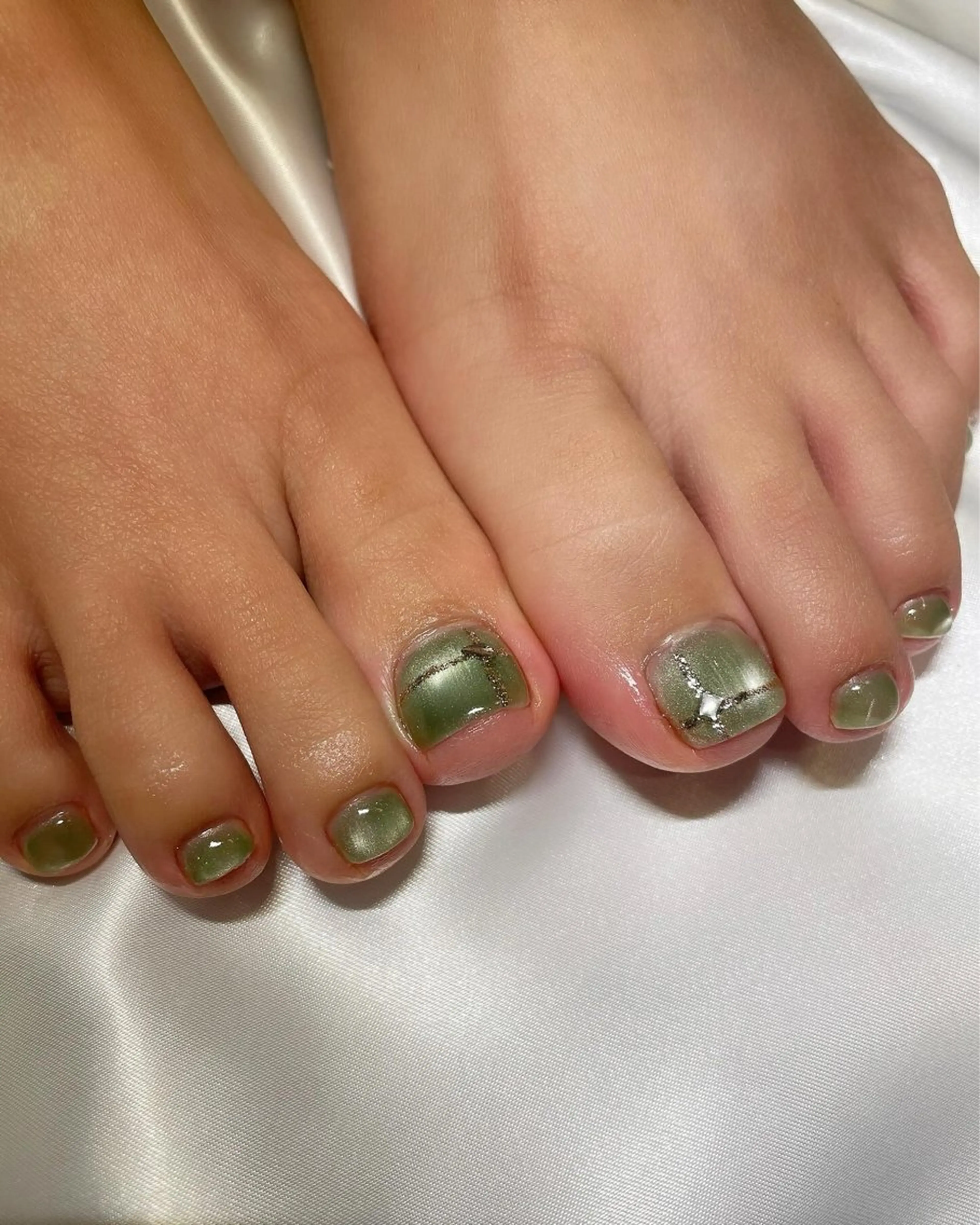 ネイル アートネイル フットネイル マグネットネイル フットネイル ROPE nail ロペネイルのネイルデザイン