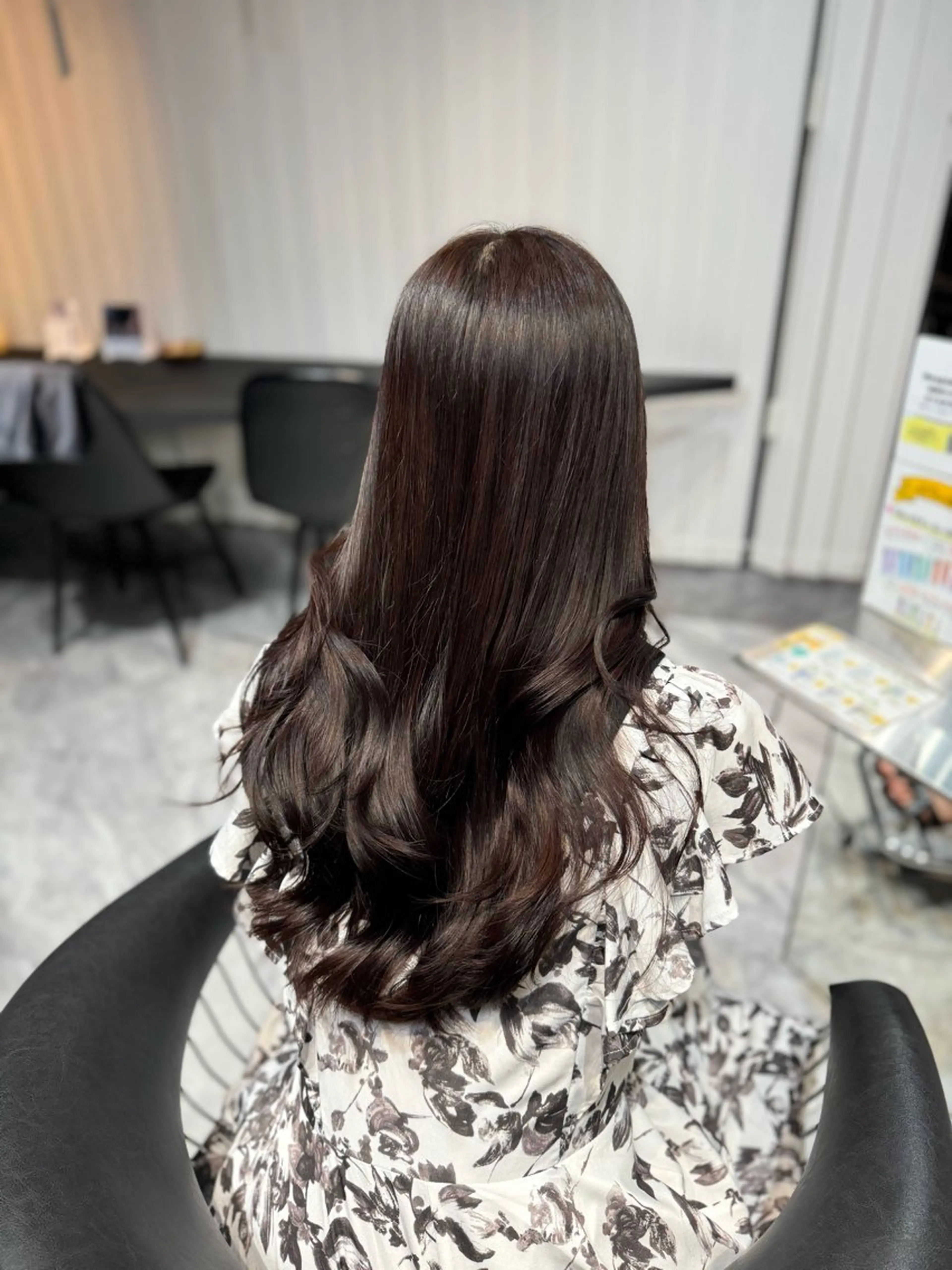 ロング ヘアカラー トリートメント 韓国艶髪/透明感 カラー/ひなののヘアスタイル