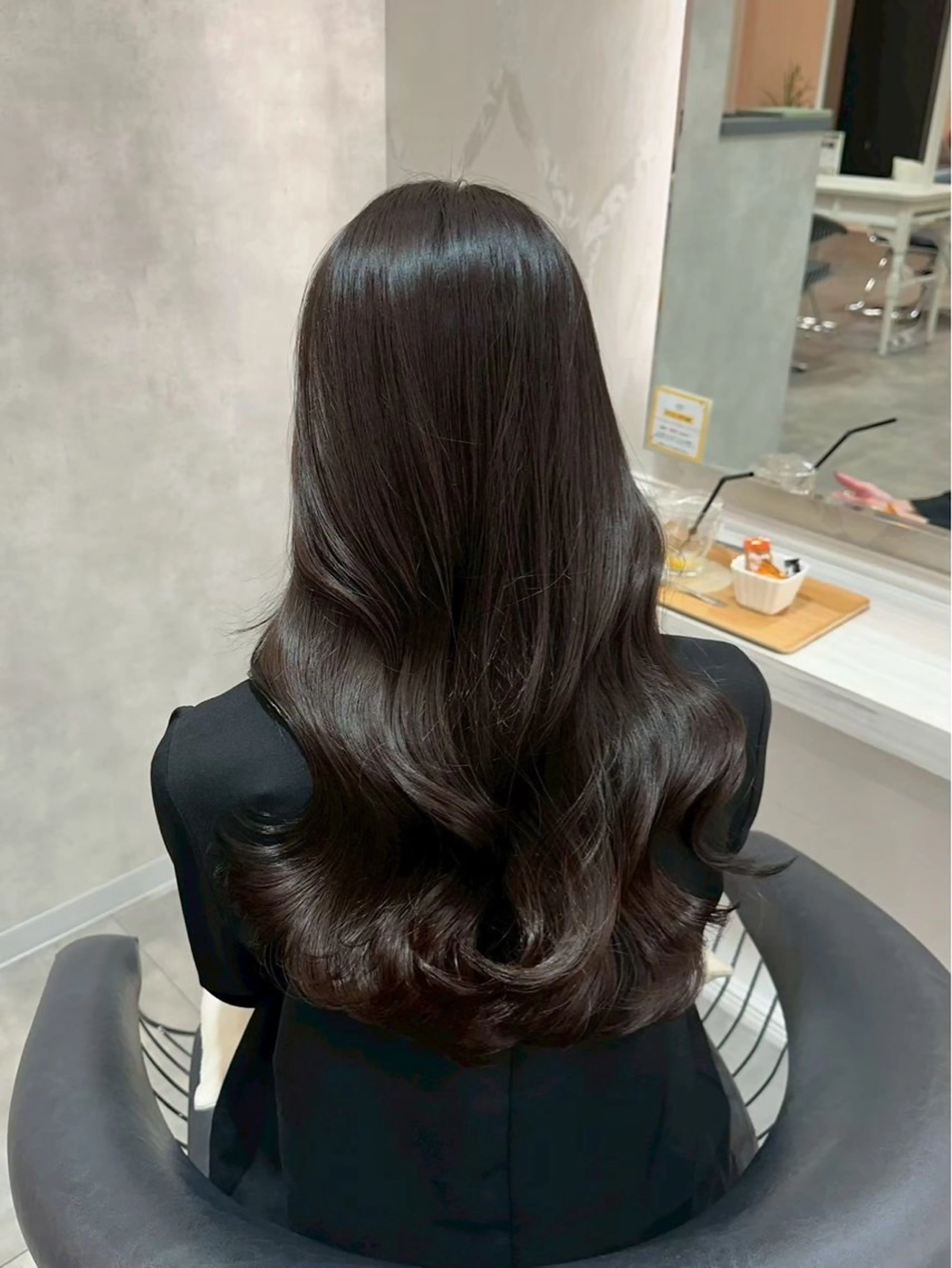 【初めての方◎】透明感カラー（暗髪​〜​ナチュラル）✨の写真