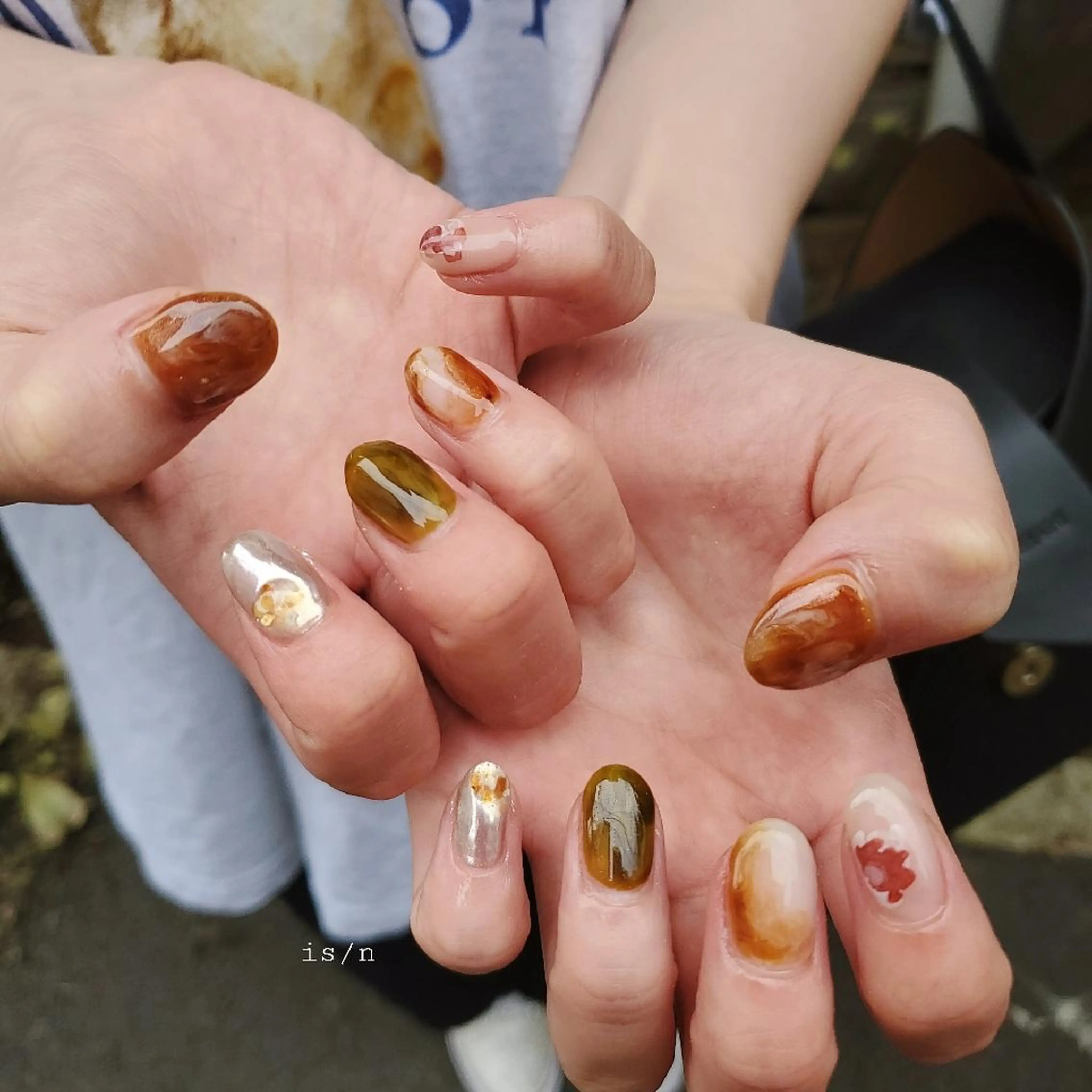 ネイル ハンドネイル 店長 佐藤のネイルデザイン